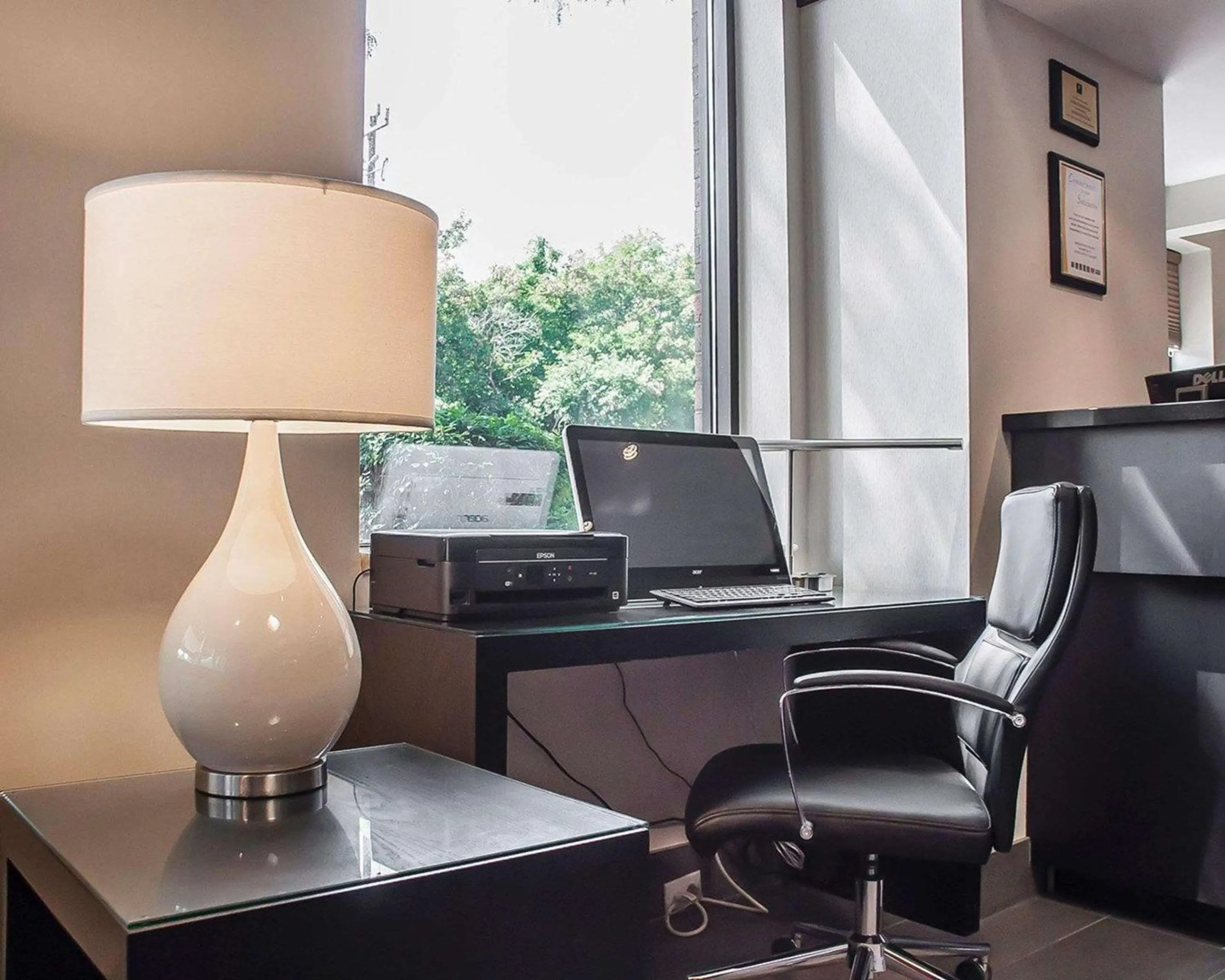 On site in Comfort Inn