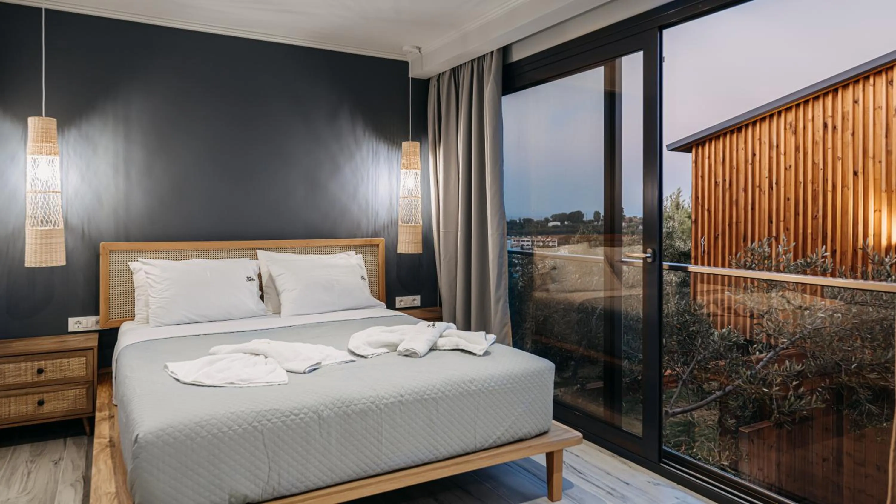 Bed in Zante Calinica Hotel