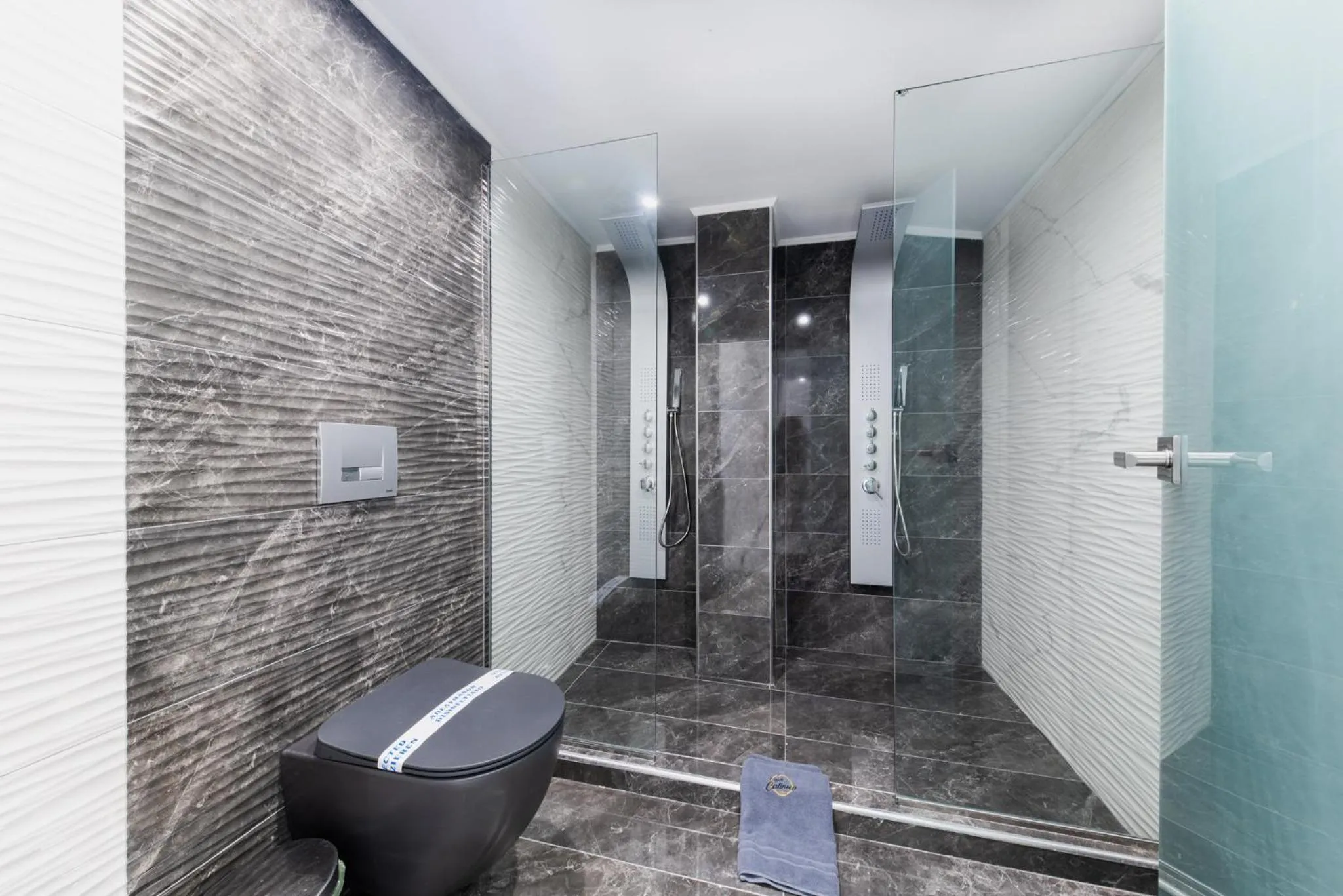 Shower in Zante Calinica Hotel