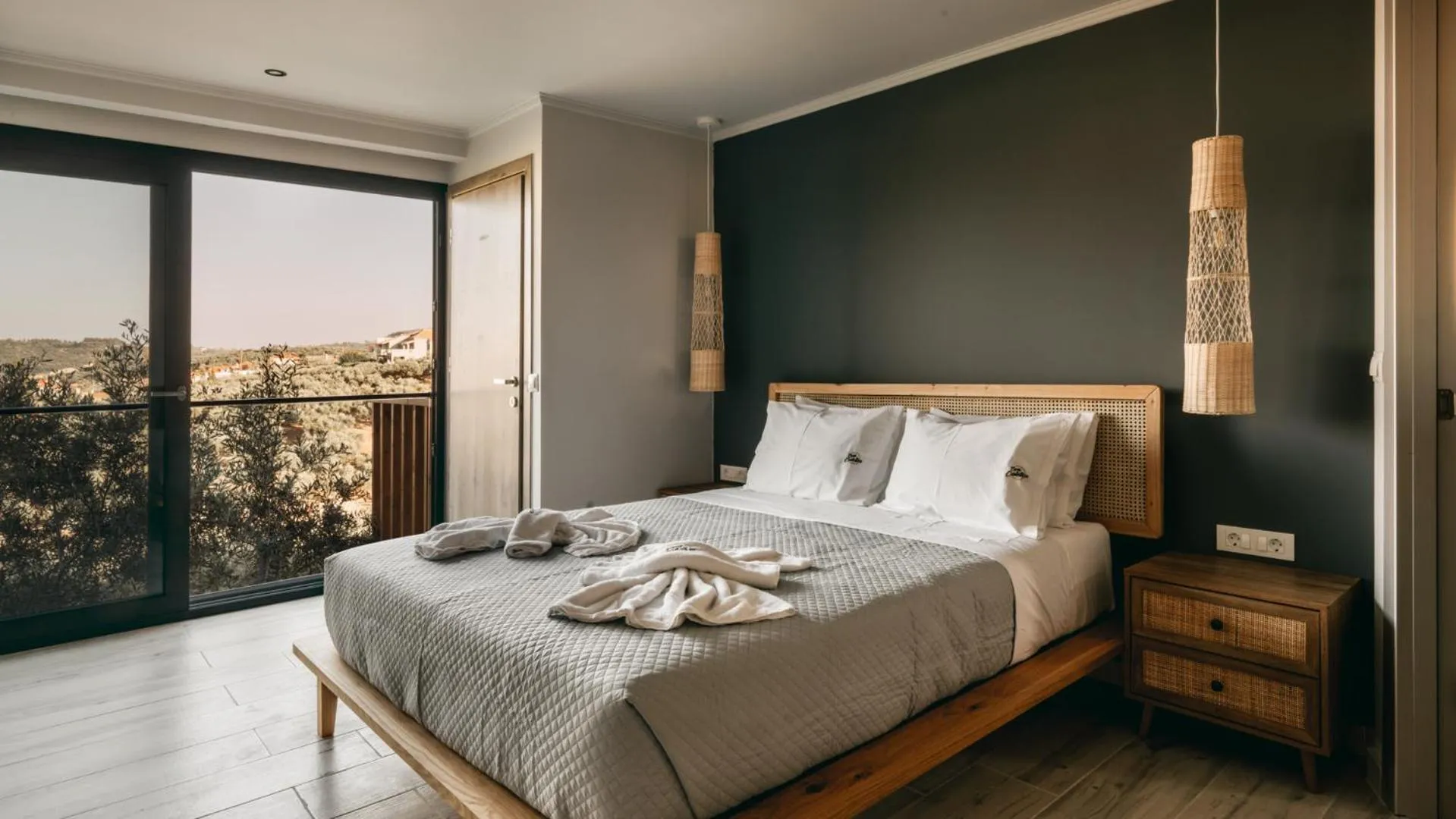 Bed in Zante Calinica Hotel