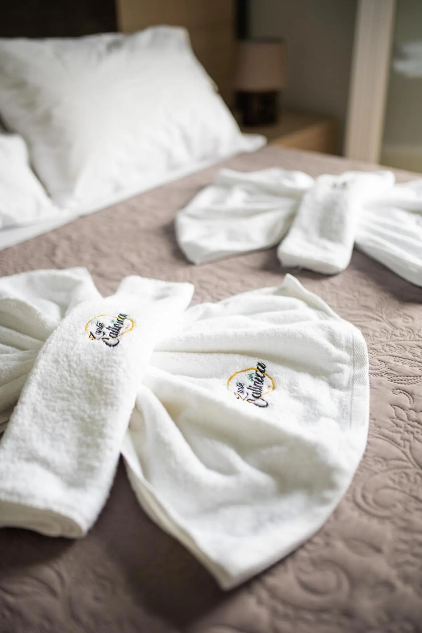 Bed in Zante Calinica Hotel