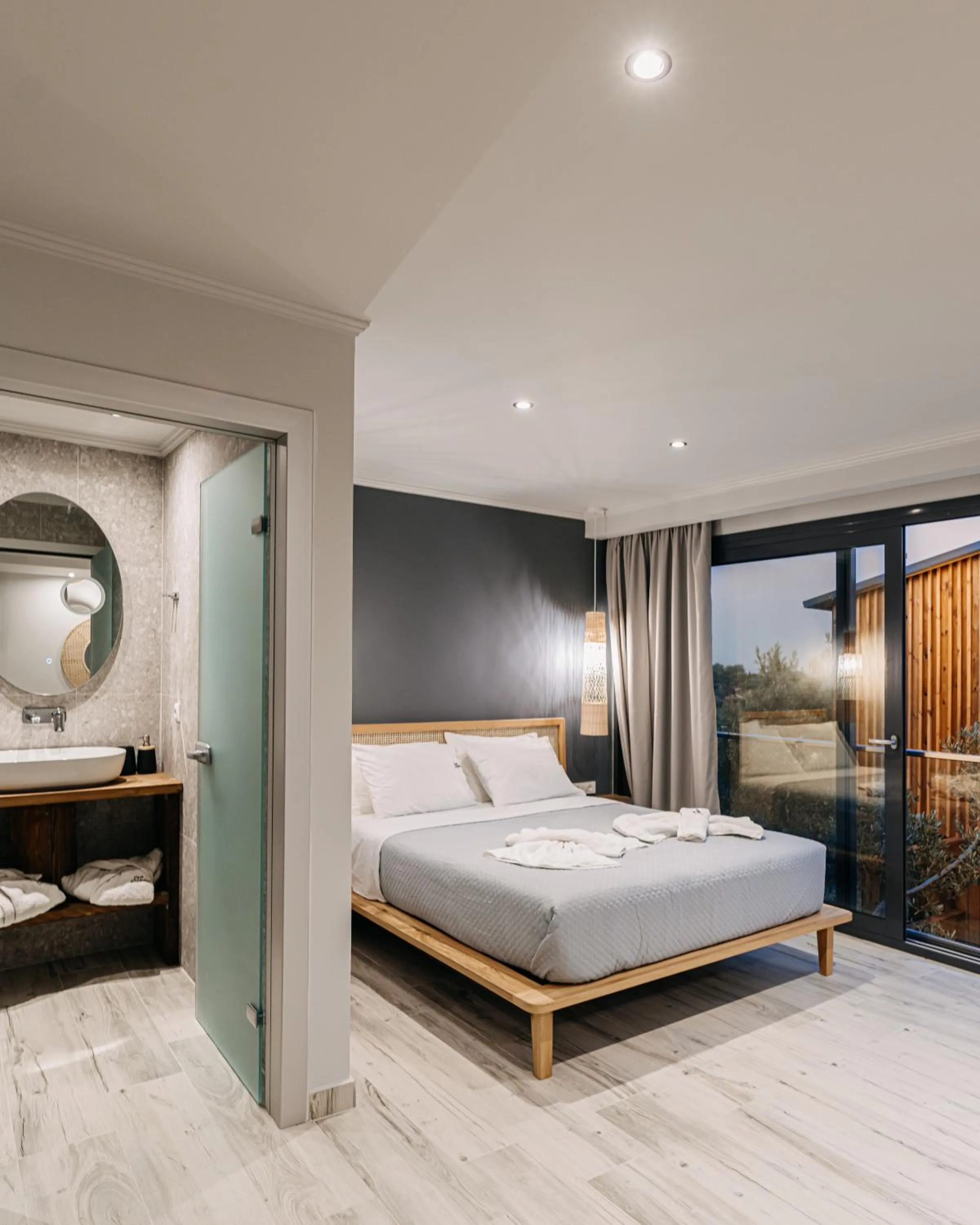 Bed in Zante Calinica Hotel