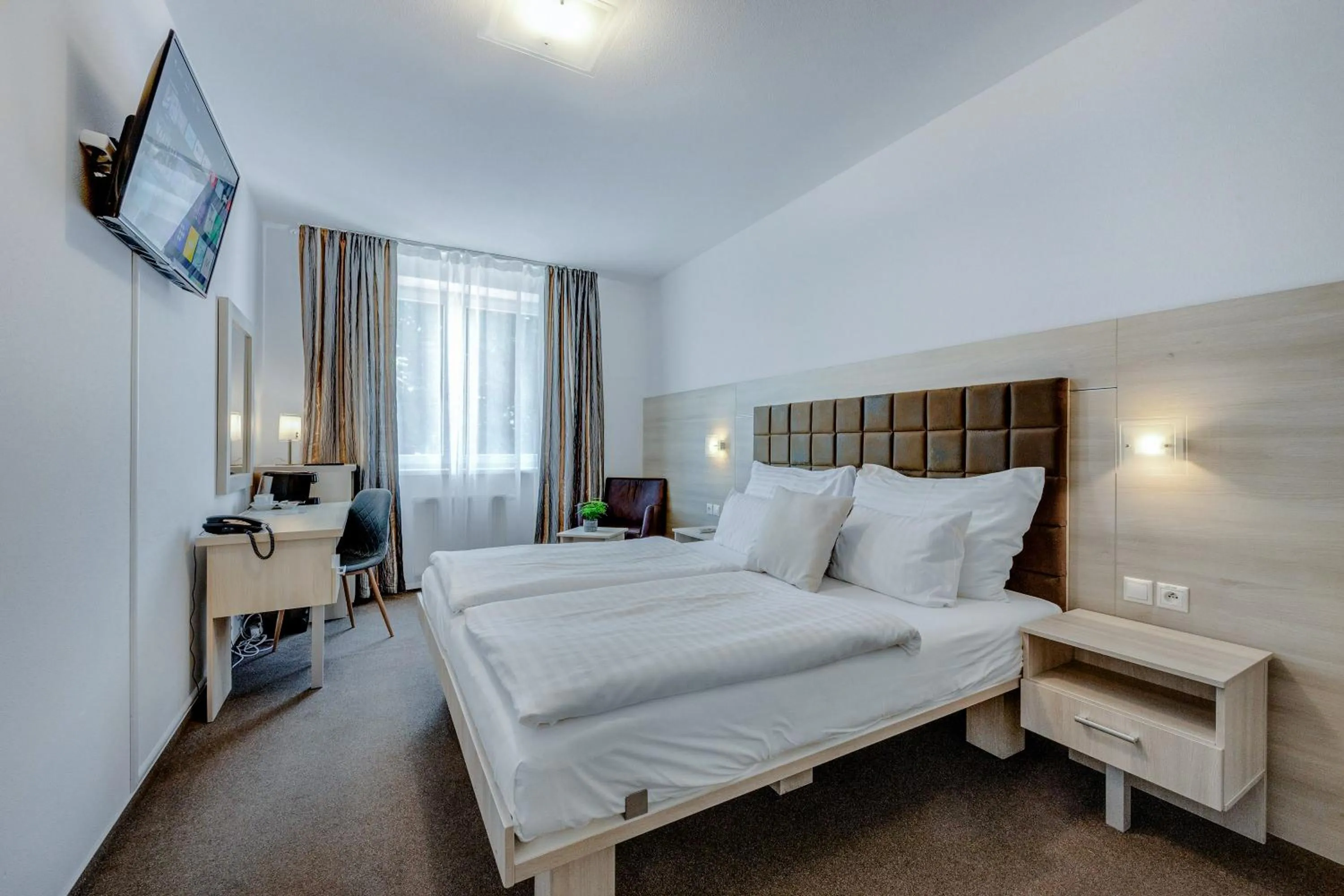 Bed in Hotel ANTARES