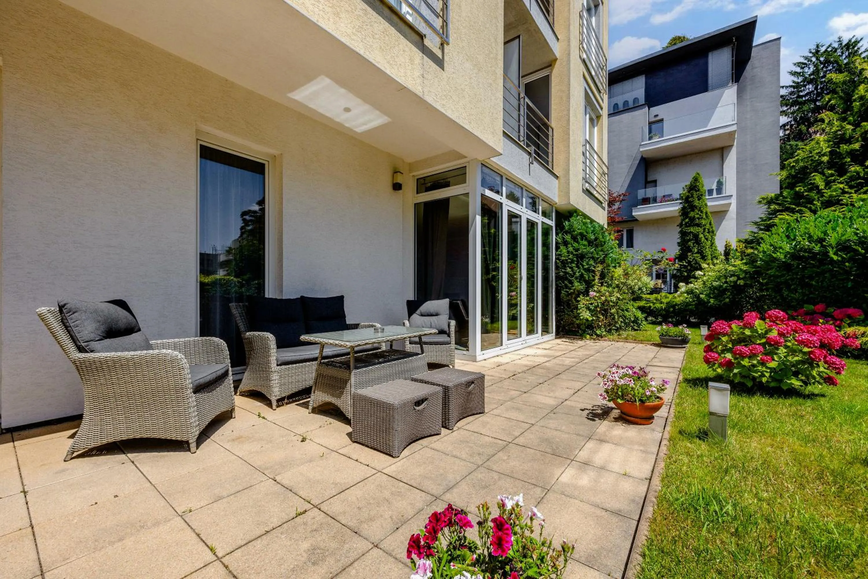 Patio in Hotel ANTARES