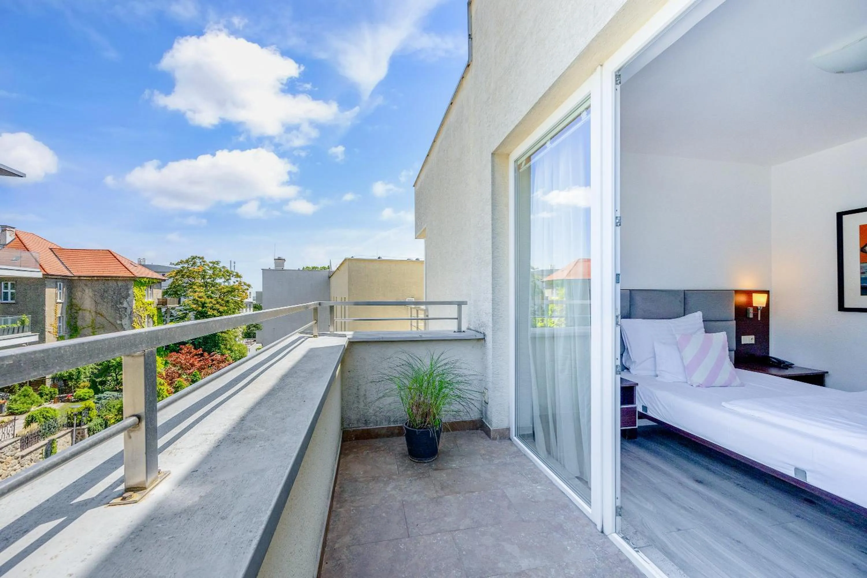 Bed in Hotel ANTARES