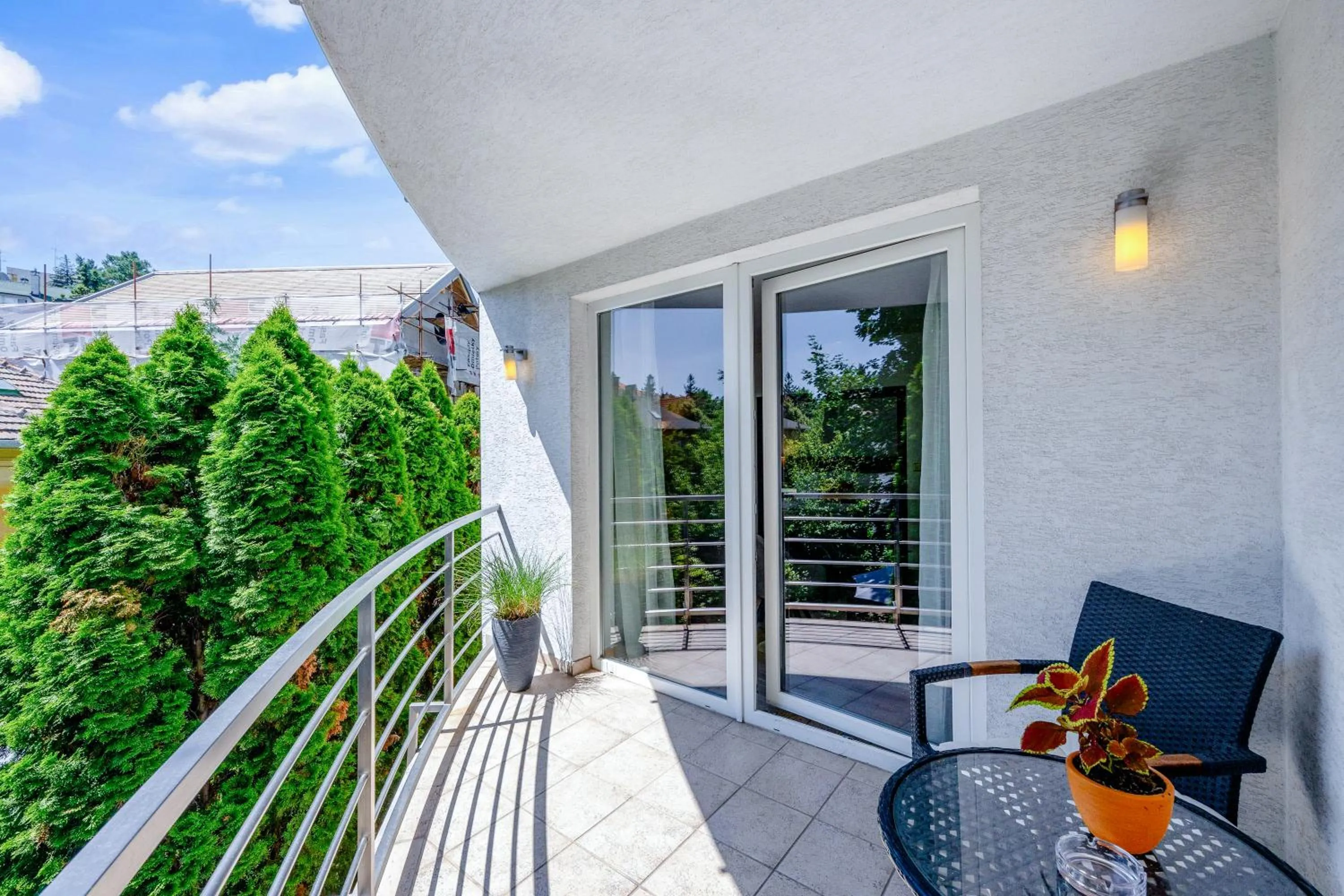 Patio in Hotel ANTARES