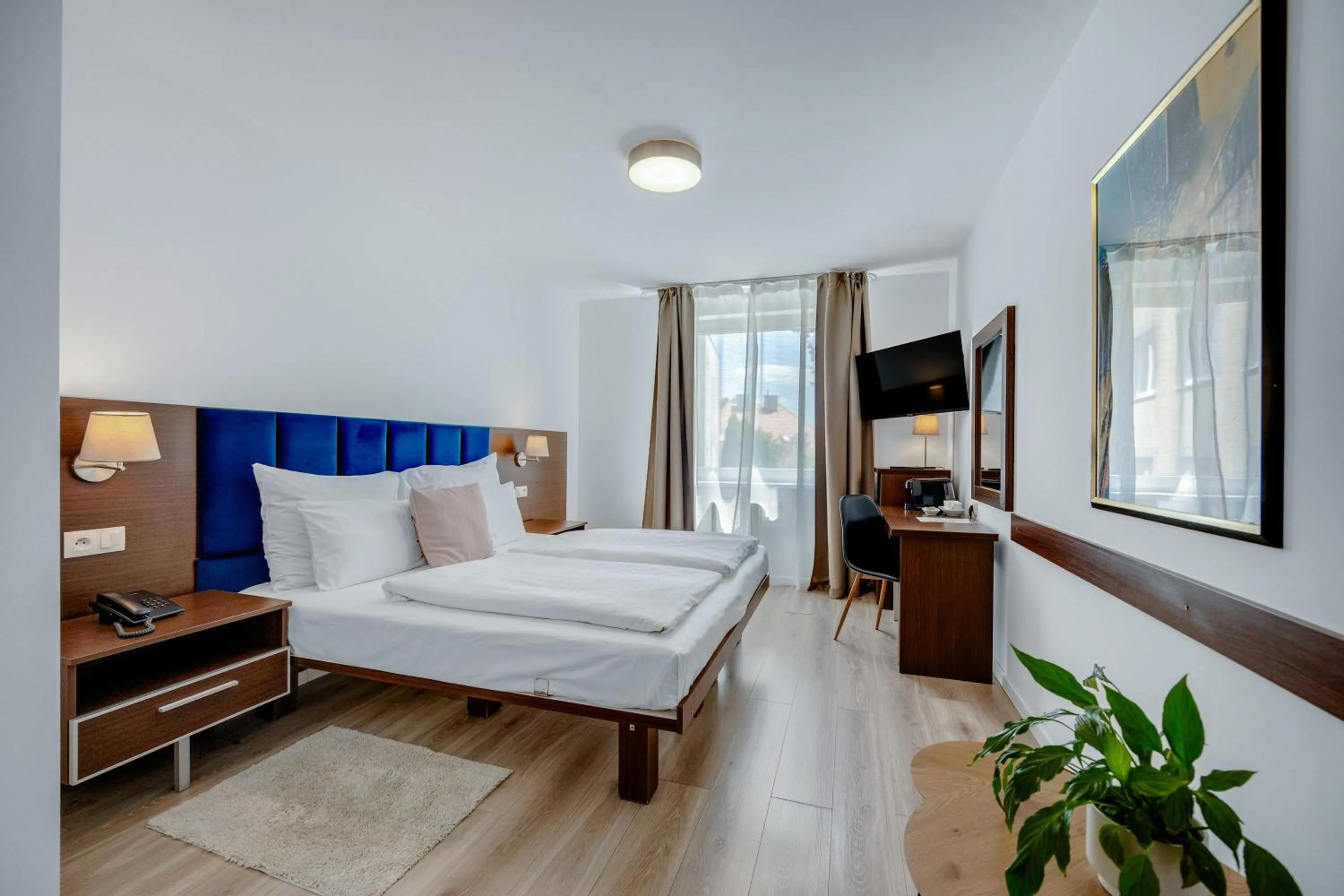 Bed in Hotel ANTARES