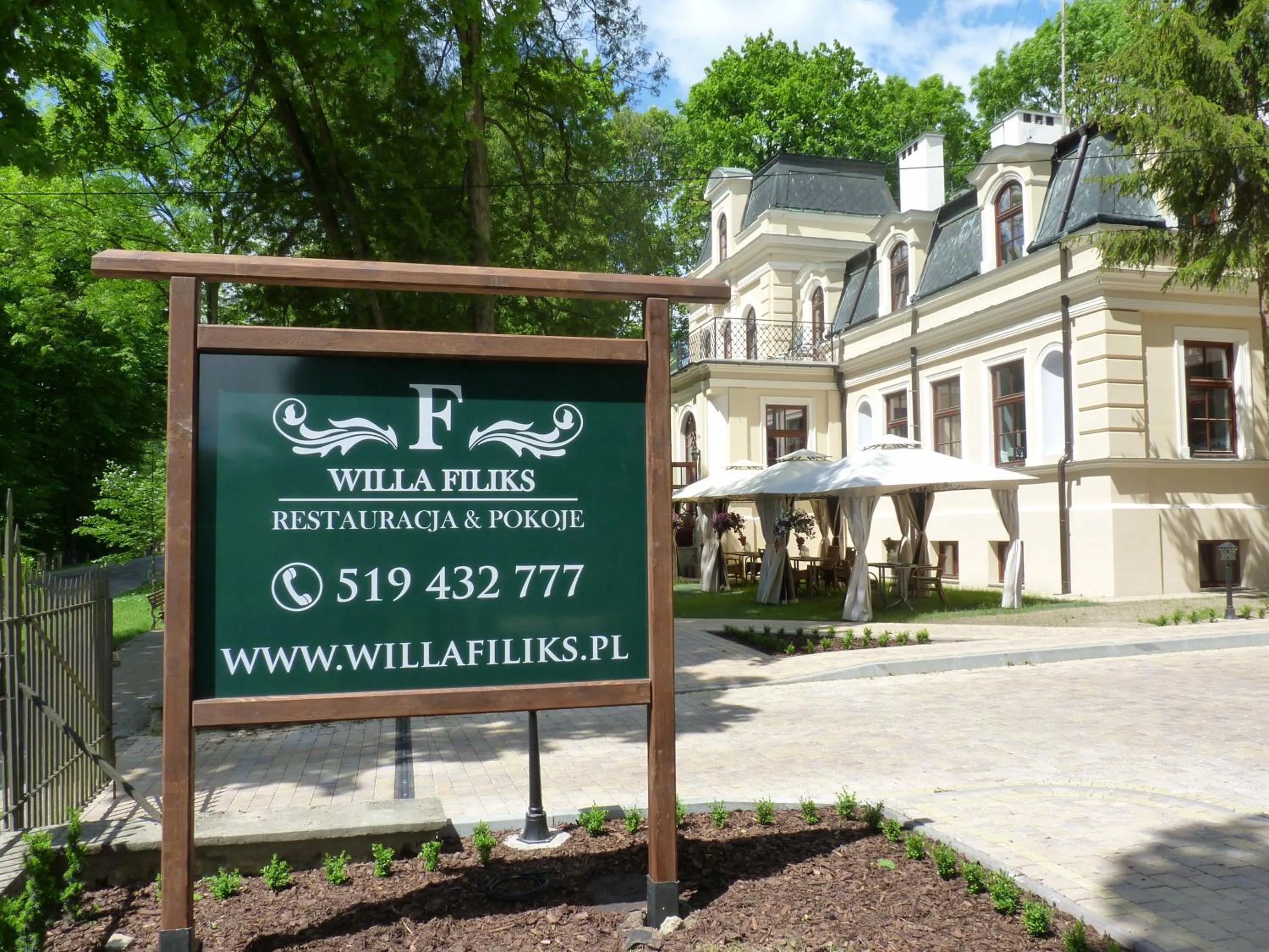 Facade/entrance in Willa Filiks Restauracja & Pokoje