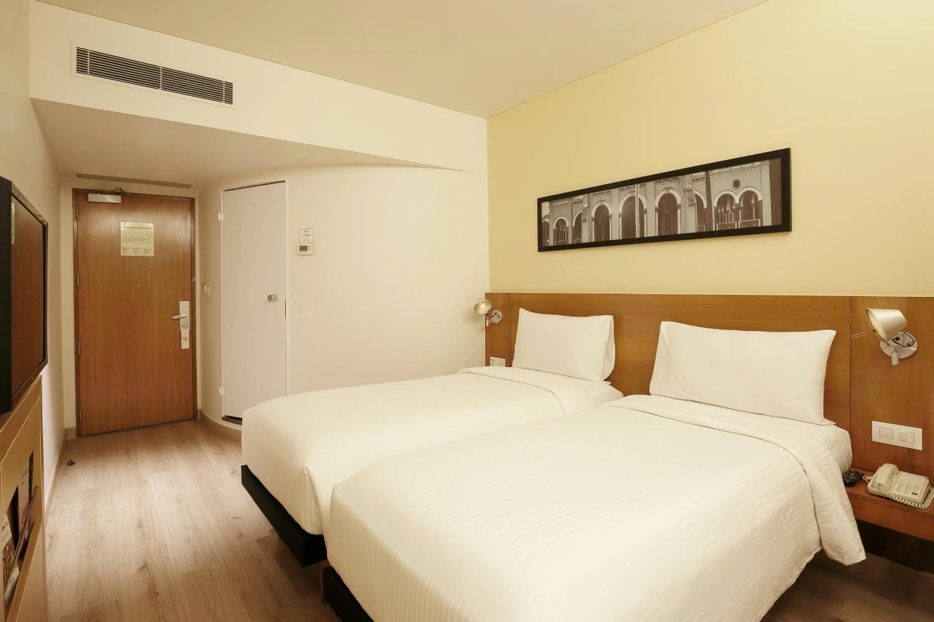 Photo of the whole room, Bed in ibis Pune Viman Nagar - An Accor Brand