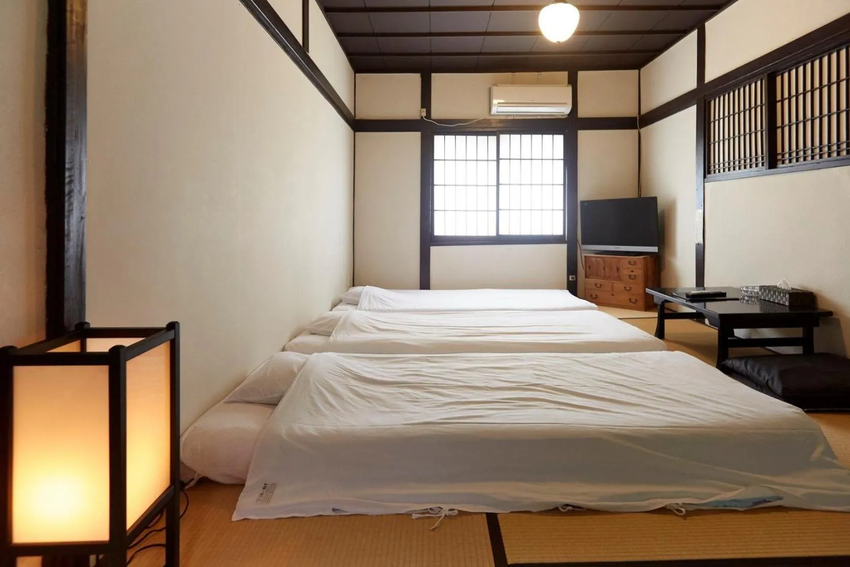 Photo of the whole room, Bed in Takeyaso Ryokan
