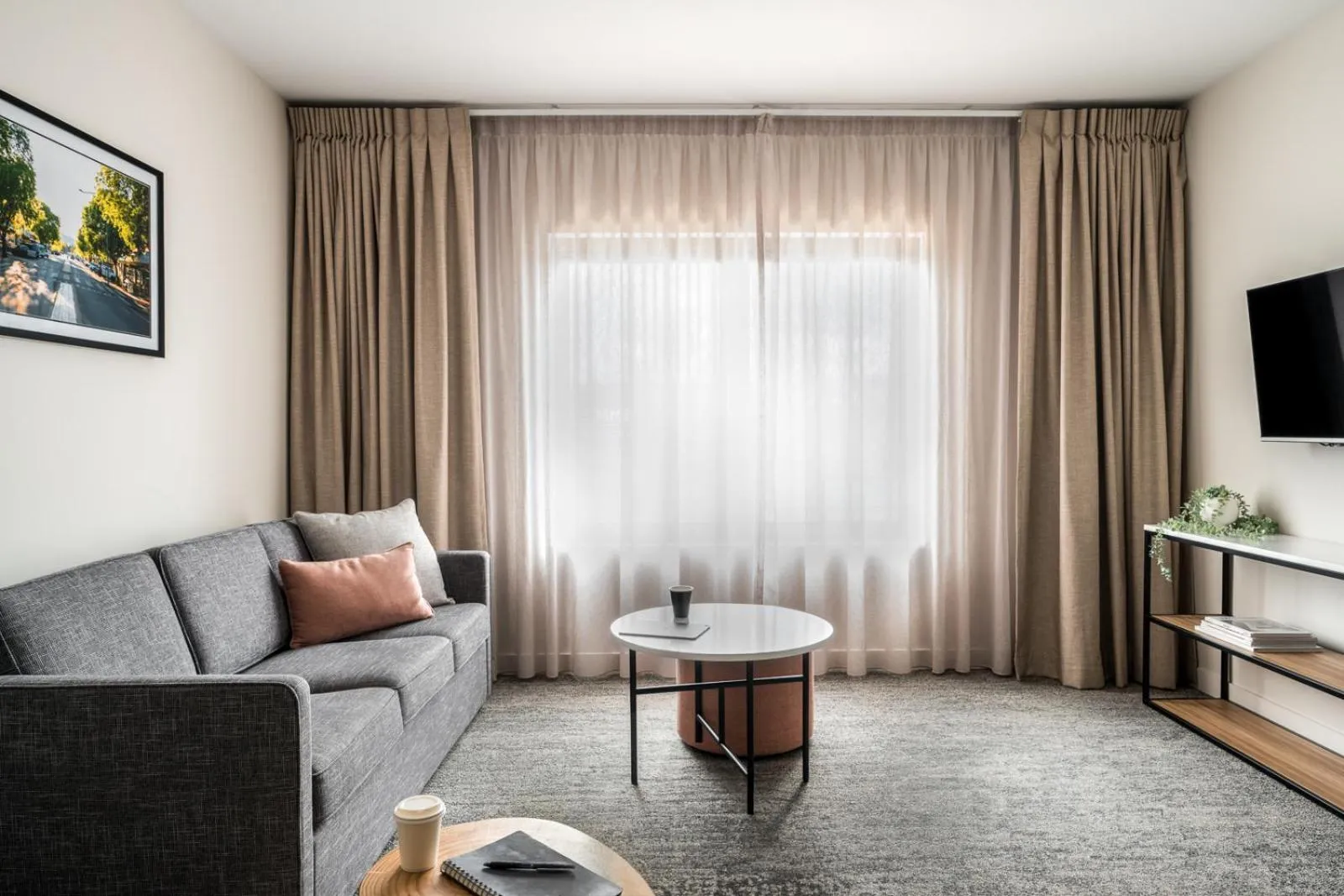 Living room in Quest Albury