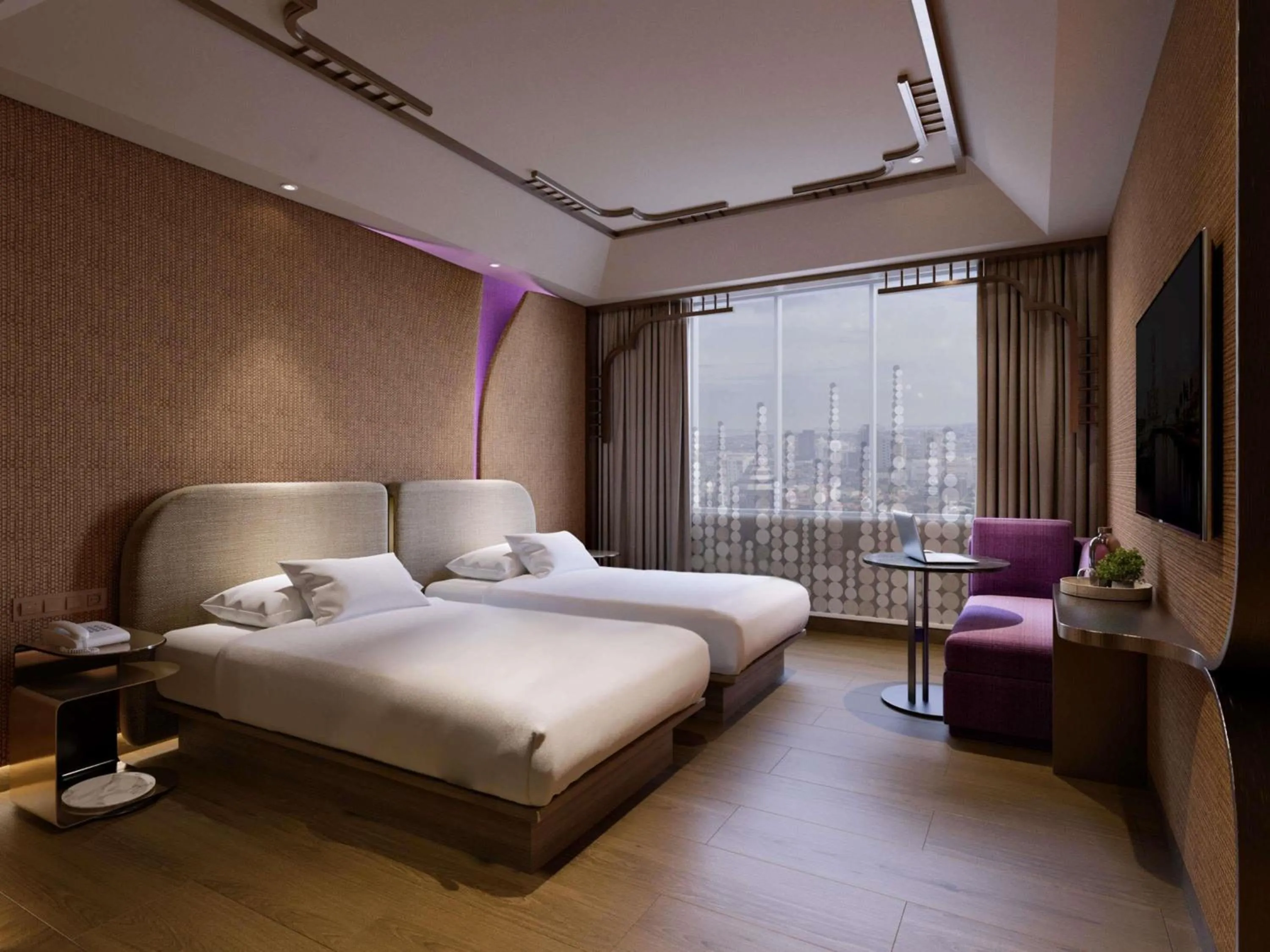 Bedroom, Bed in Mercure Surabaya Grand Mirama