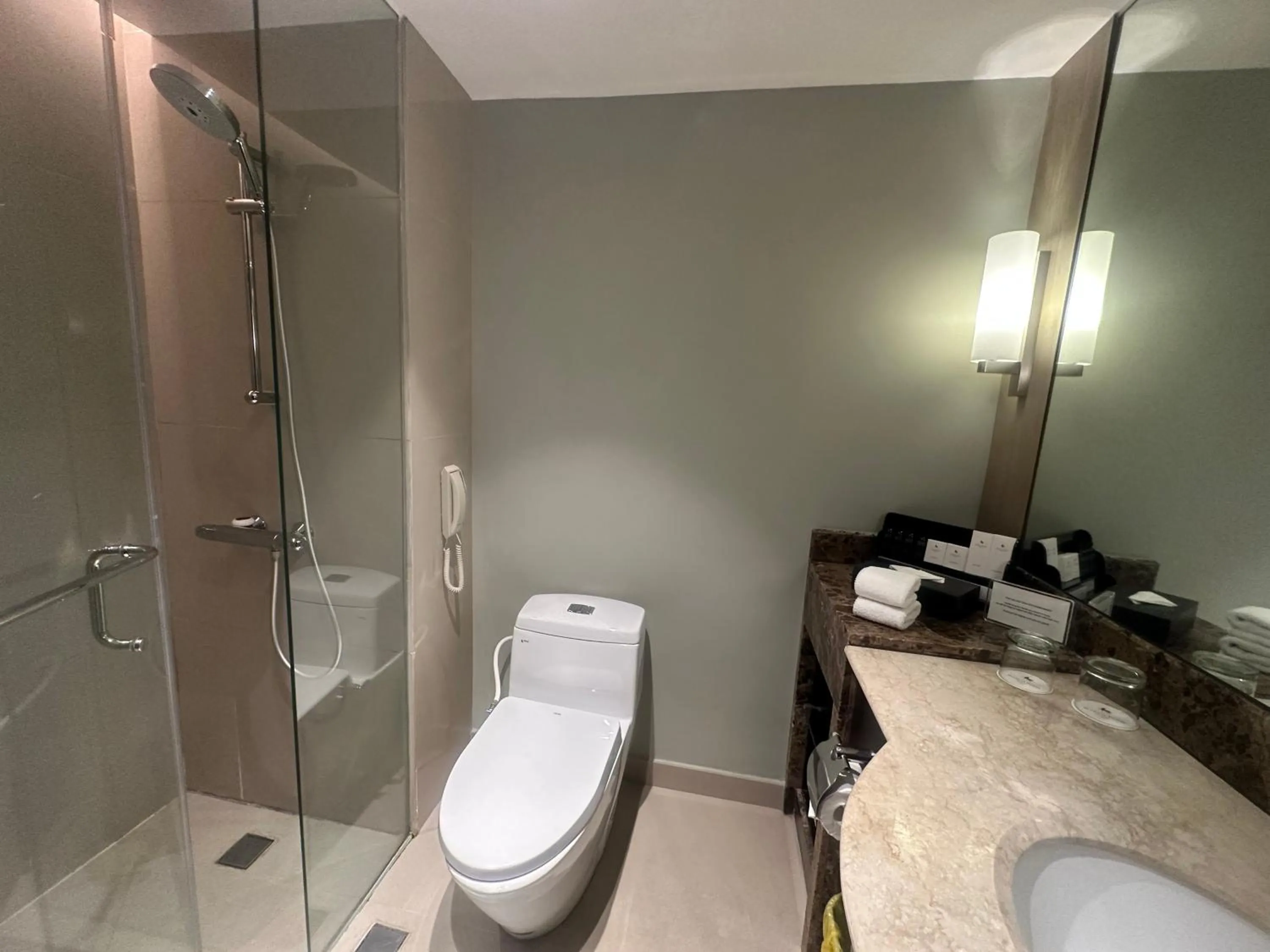 Bathroom in Marco Polo Plaza Cebu