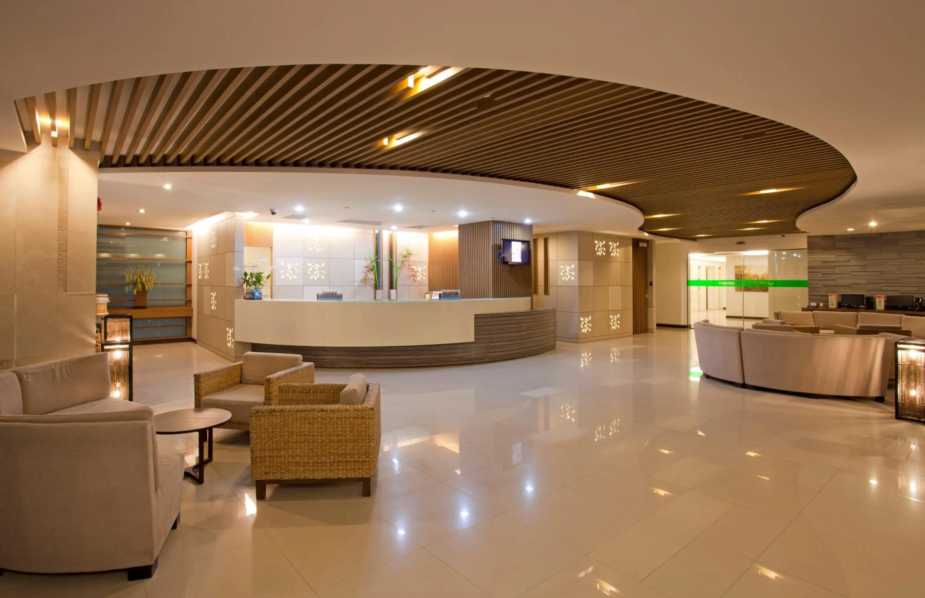 Lobby or reception in Areca Lodge