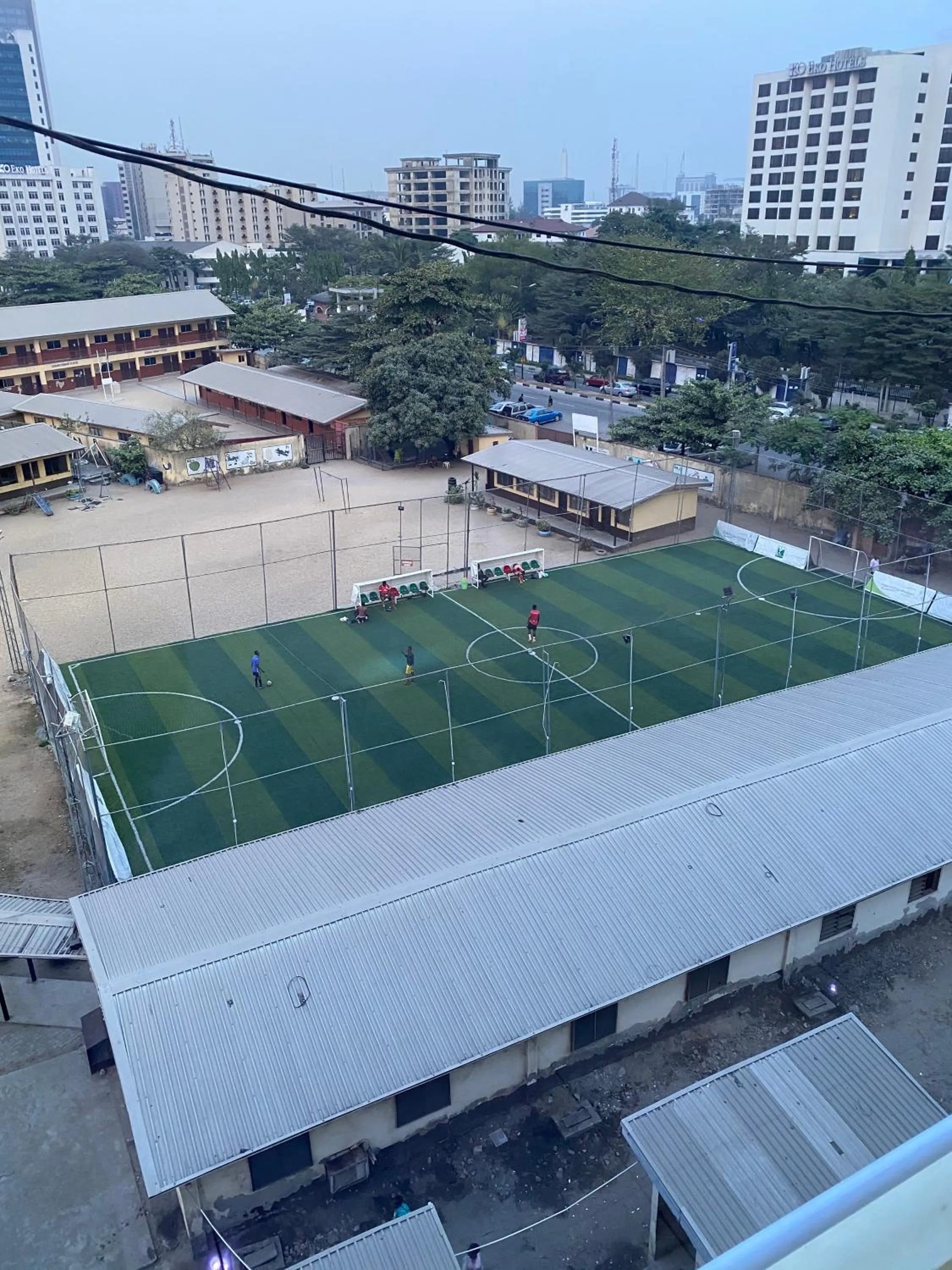 City view in Posh Hotel and Suites Victoria Island