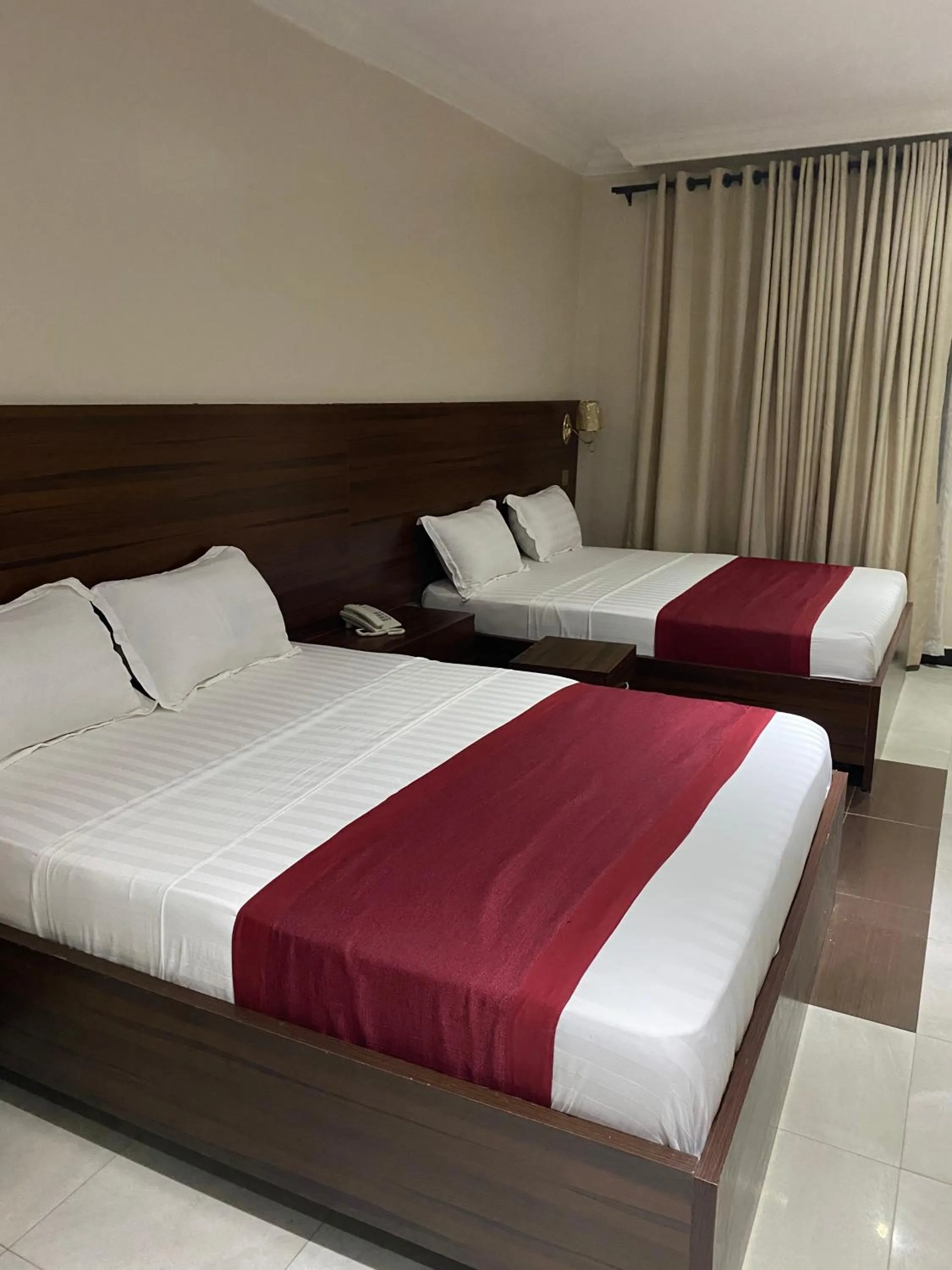 Bedroom, Bed in Posh Hotel and Suites Victoria Island