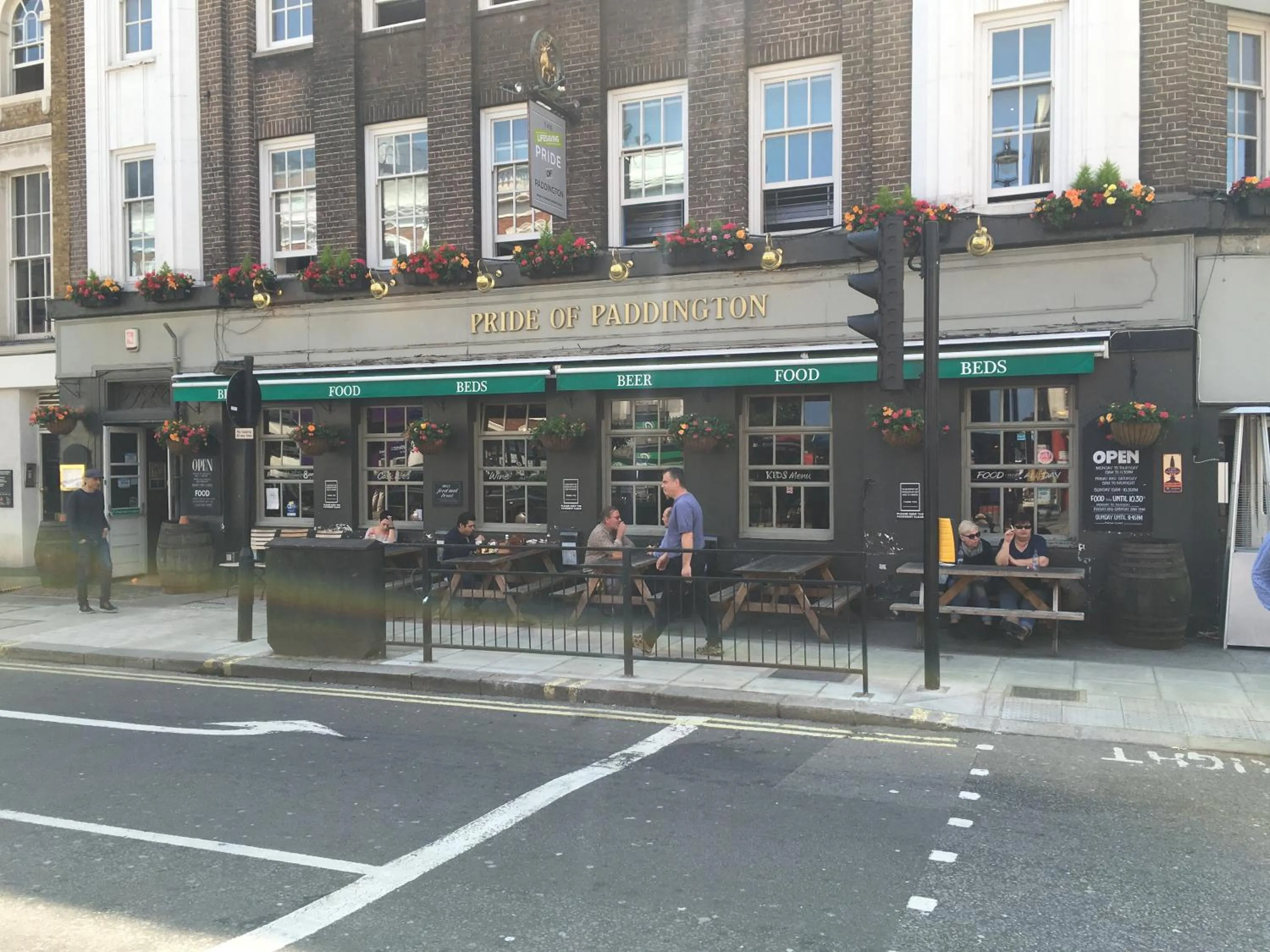 Facade/entrance in St George Hotel