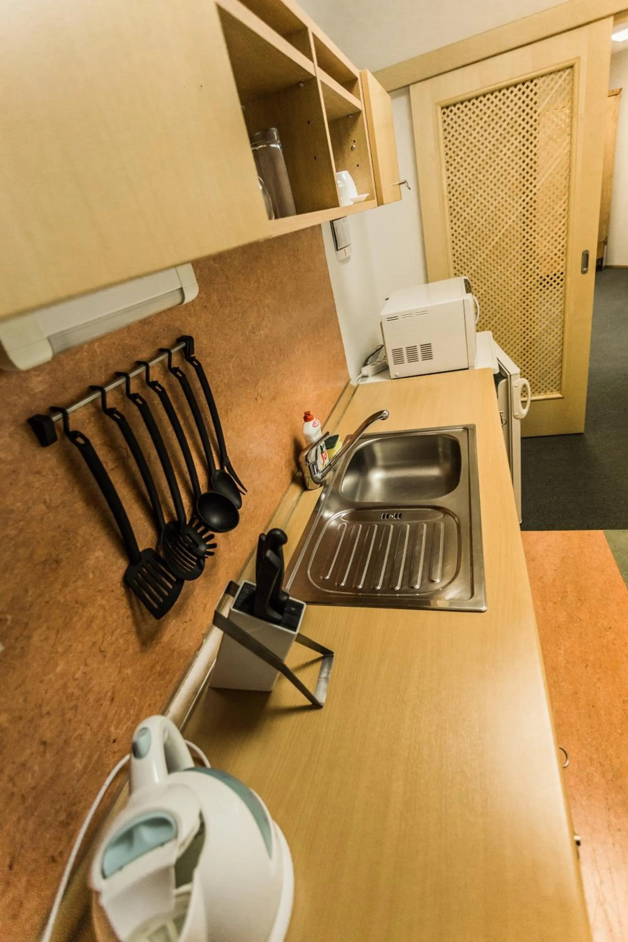 Kitchen or kitchenette in Hotel SET
