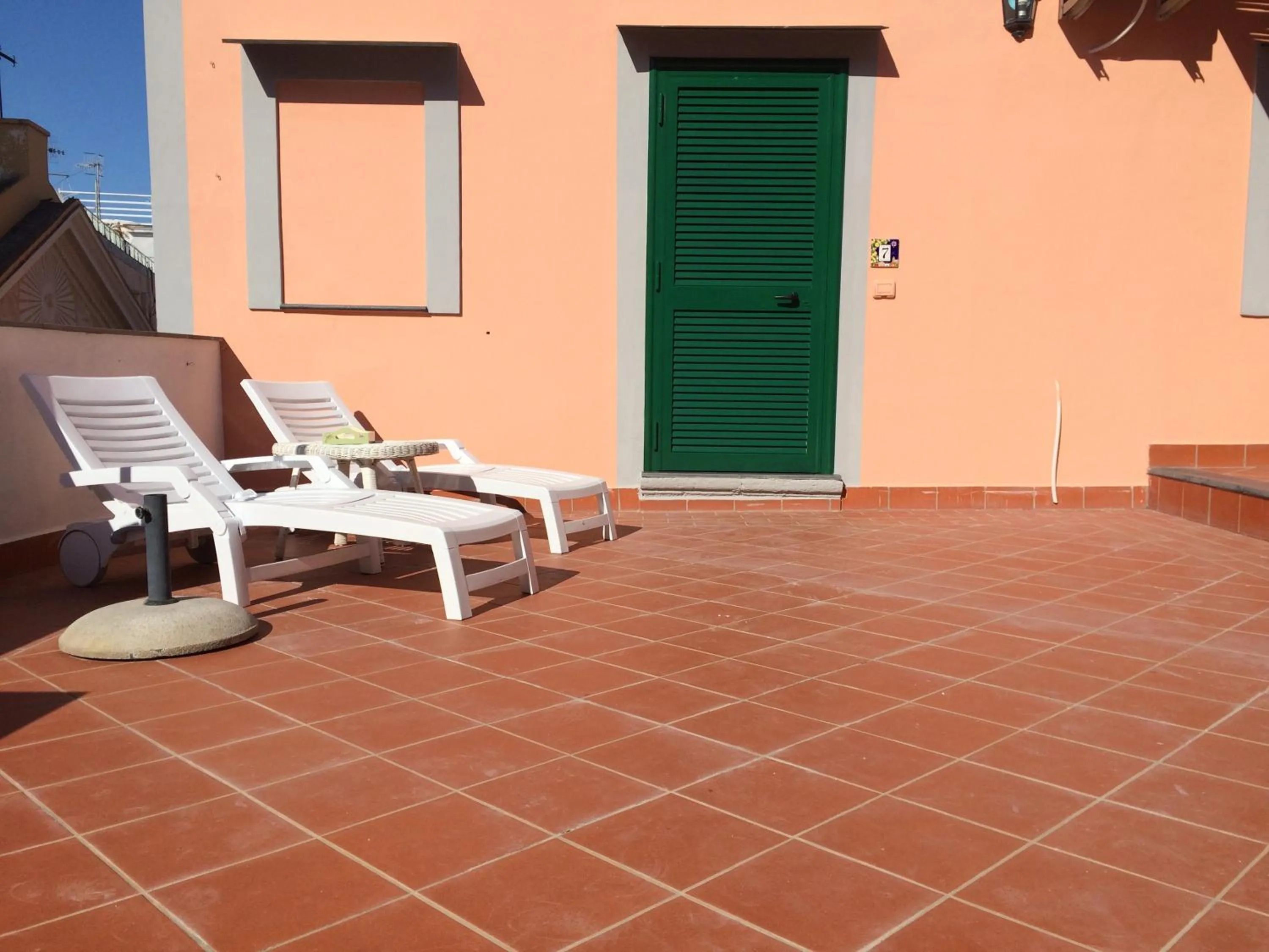 Balcony/Terrace in Il Borghetto Apartments & Rooms