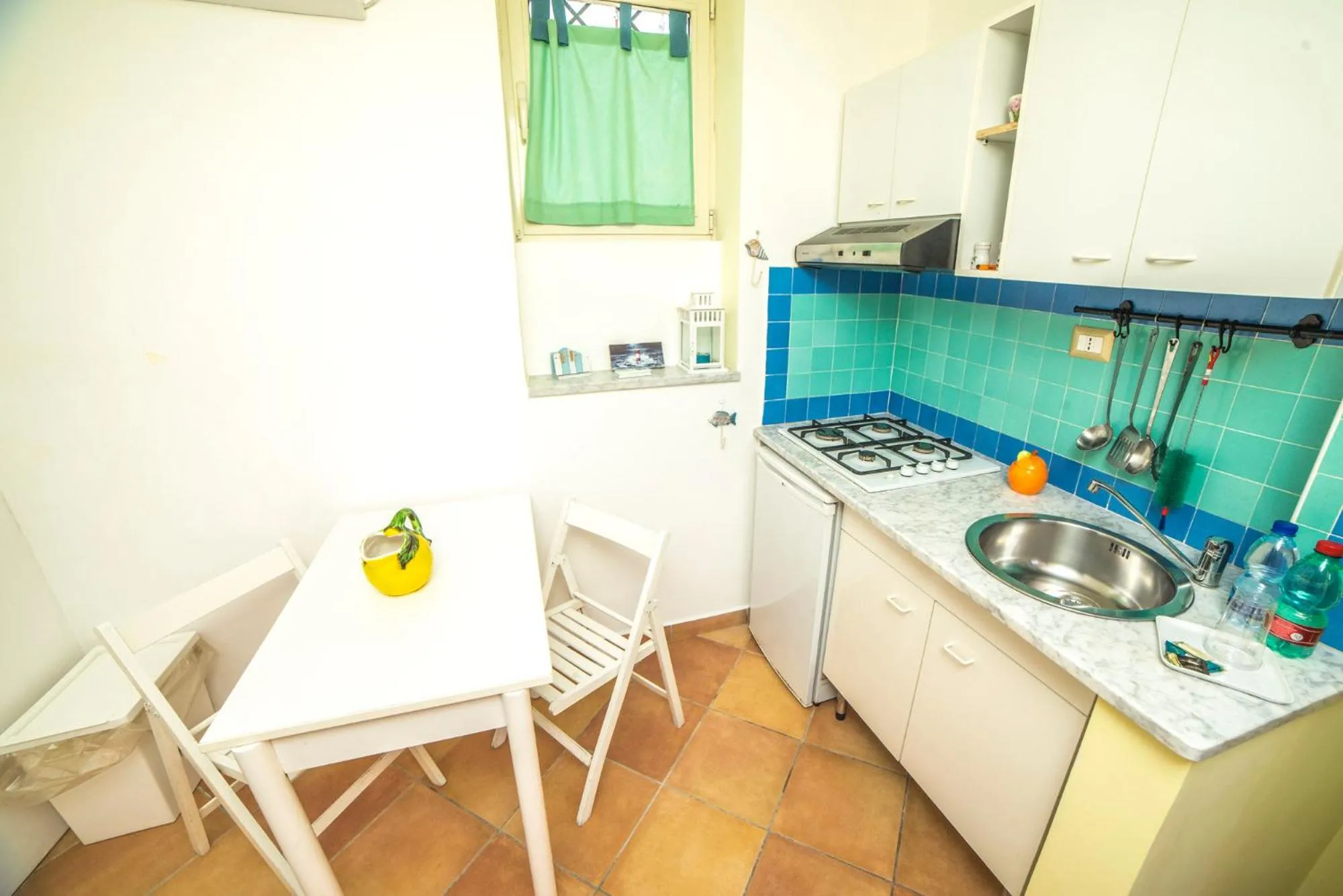 Kitchen or kitchenette in Il Borghetto Apartments & Rooms