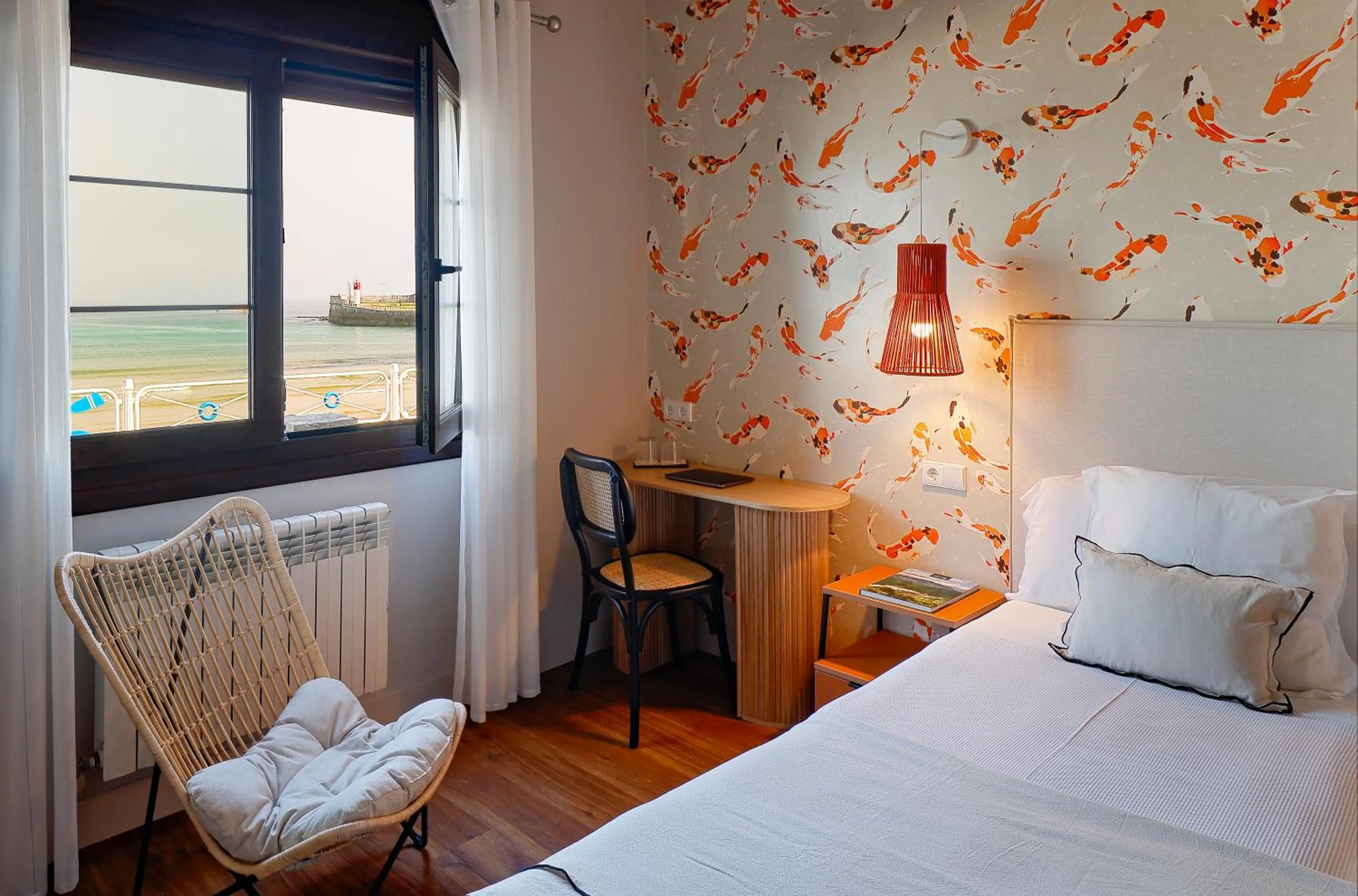 Photo of the whole room, Bed in Hotel Ribadesella Playa