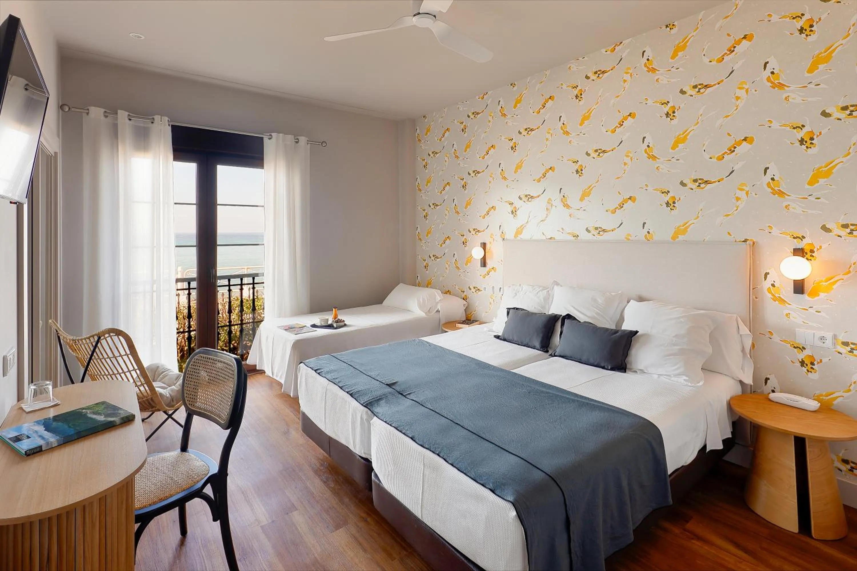 Photo of the whole room, Bed in Hotel Ribadesella Playa