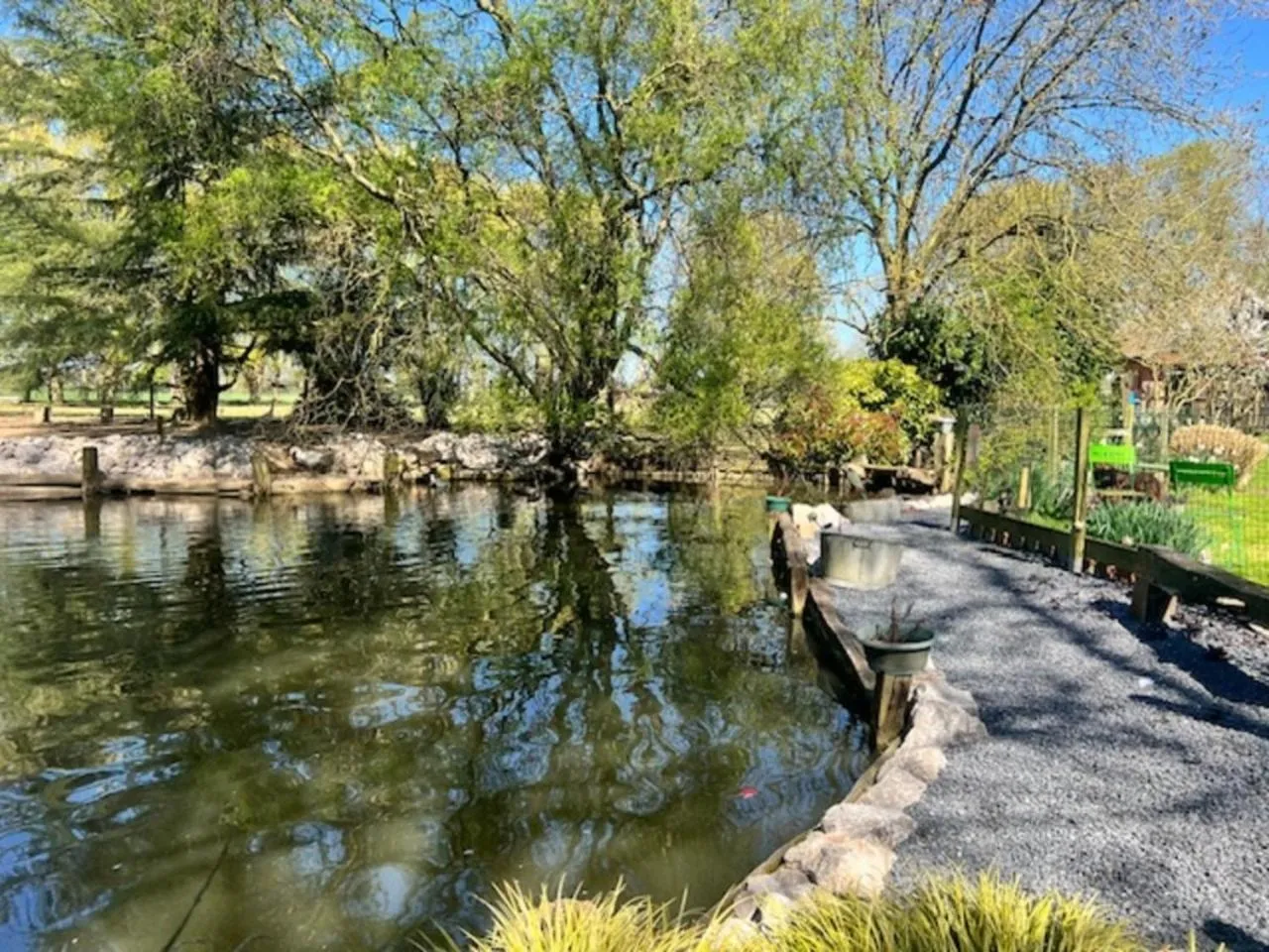 Patio in Chambre d'hôtes Élevage' chemin noir