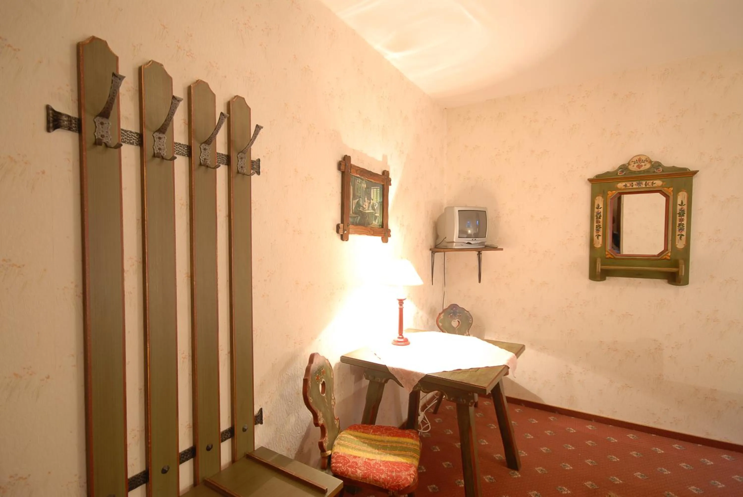 Seating area in Hotel Gondel