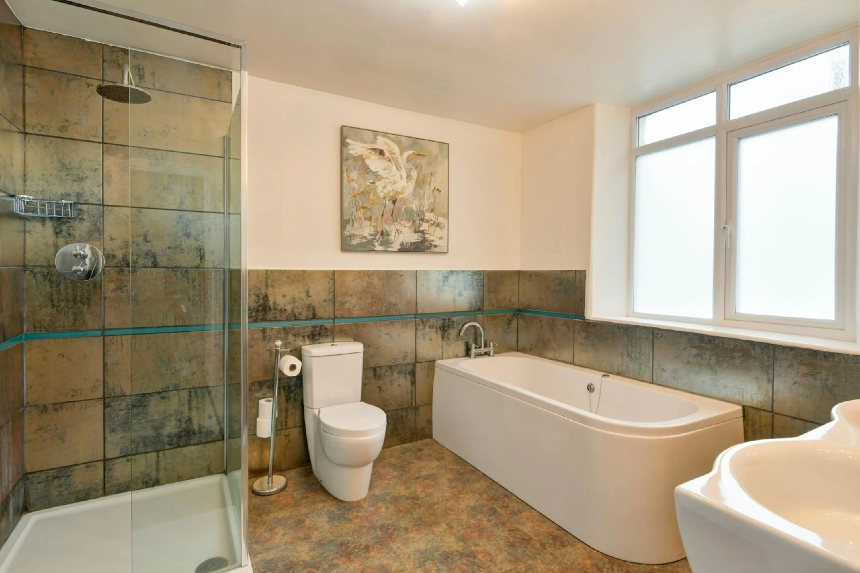 Bathroom in The Crown Hotel