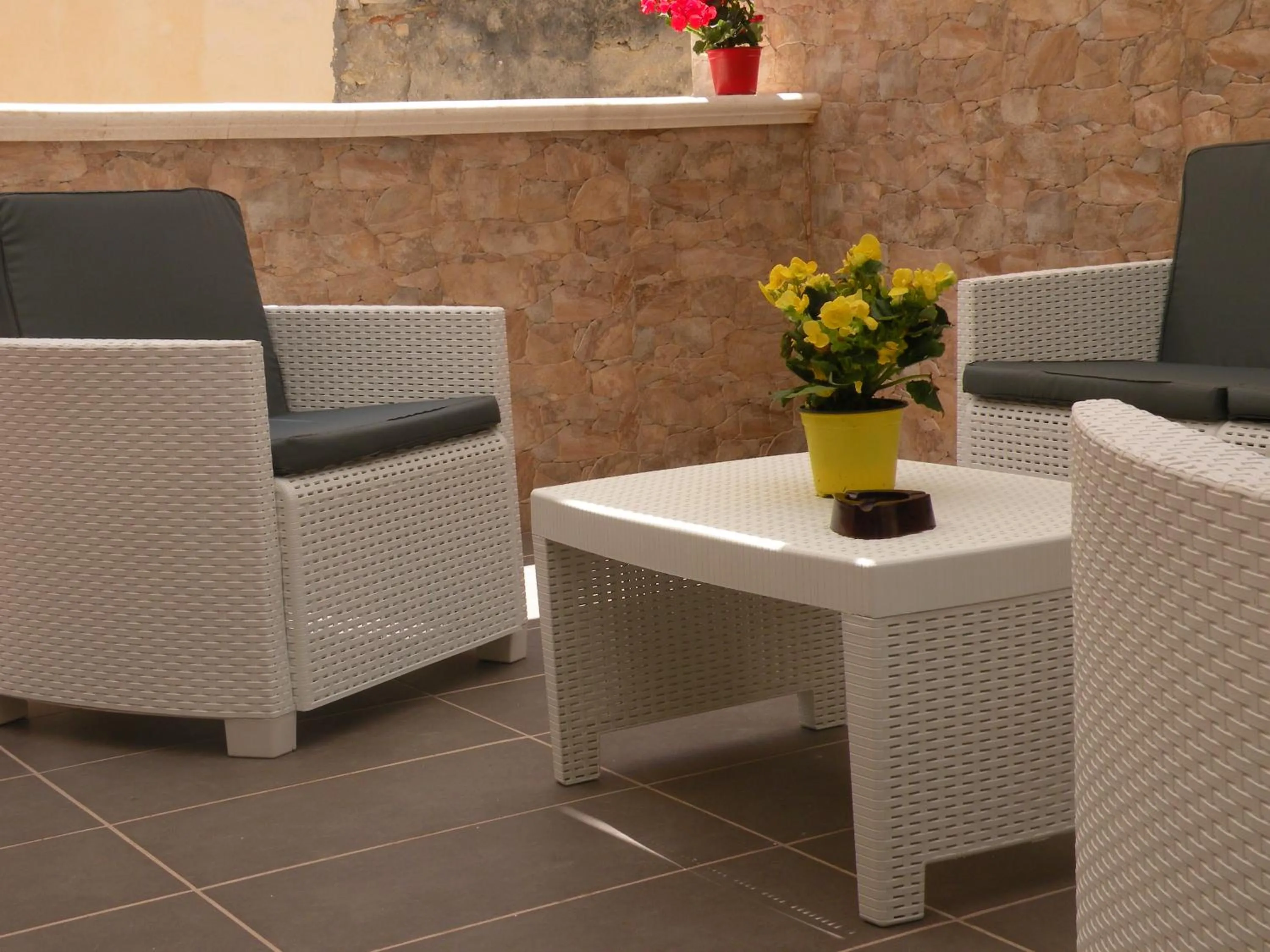 Living room in Al Blu Ortigia Apartments