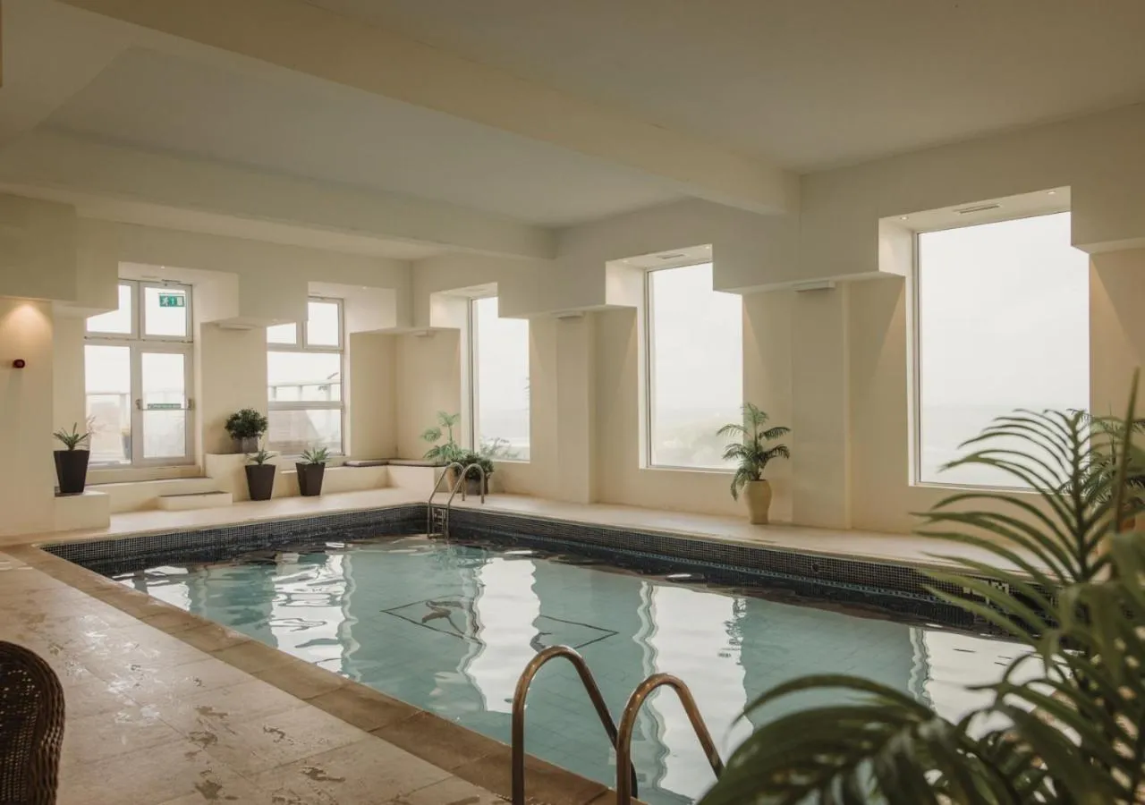 Swimming pool in Atlantic Hotel Newquay
