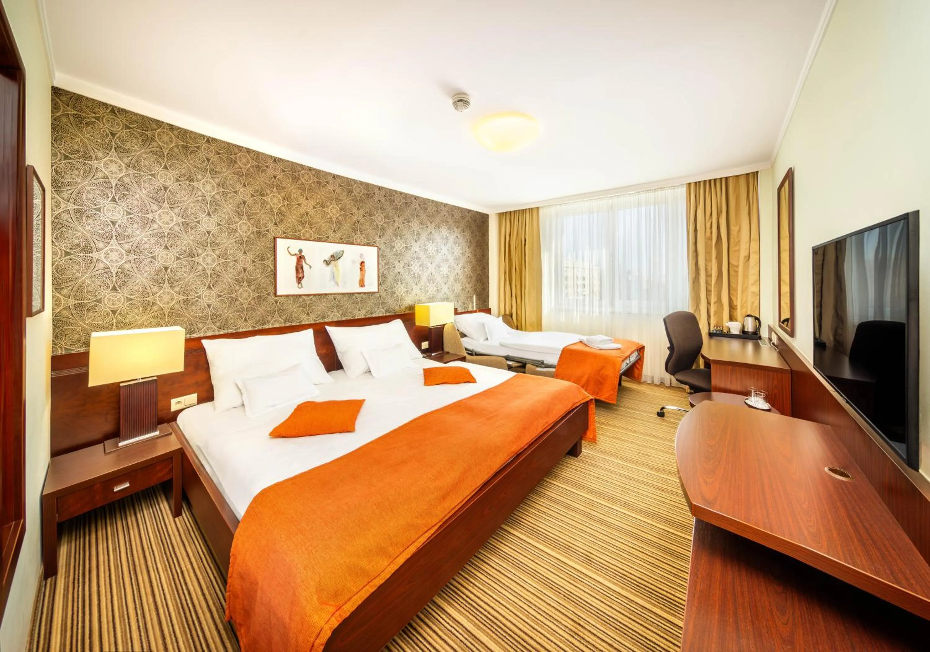 Bed in Apollo Hotel Bratislava