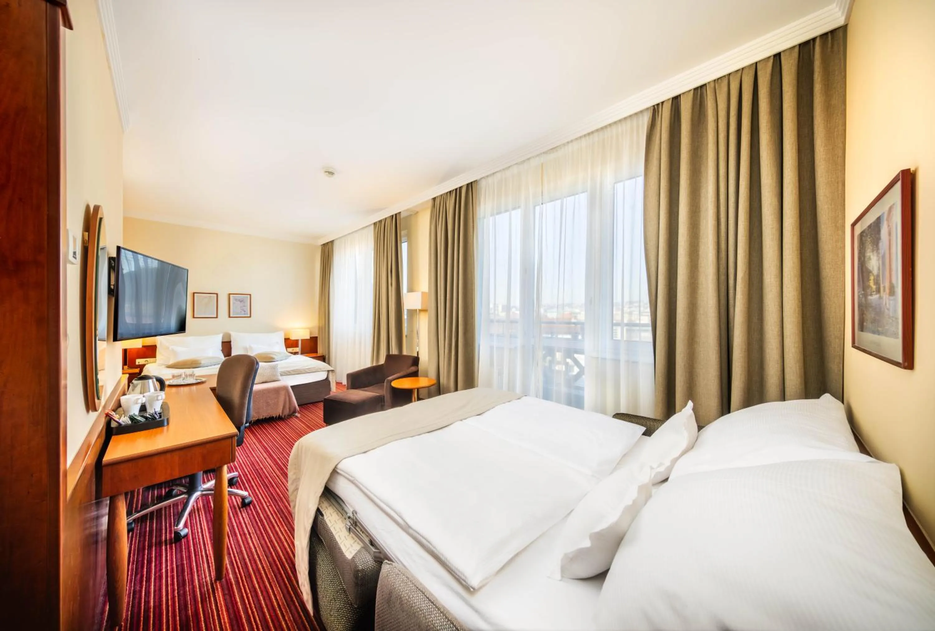 Photo of the whole room, Bed in Apollo Hotel Bratislava