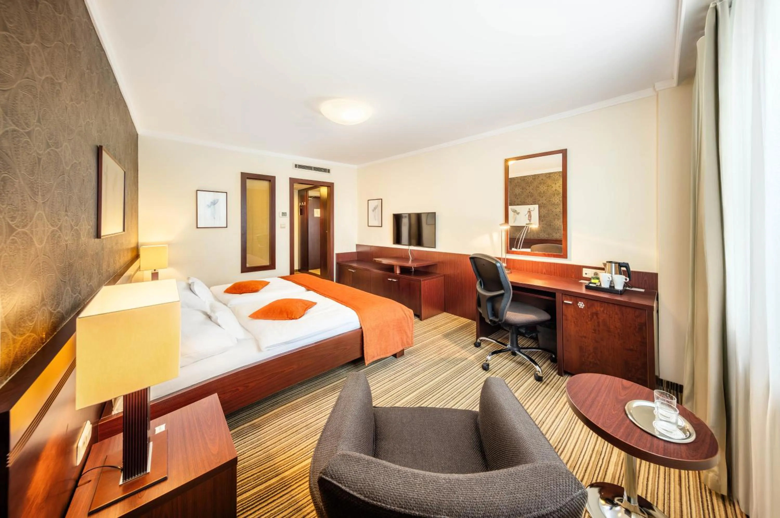 Bed in Apollo Hotel Bratislava