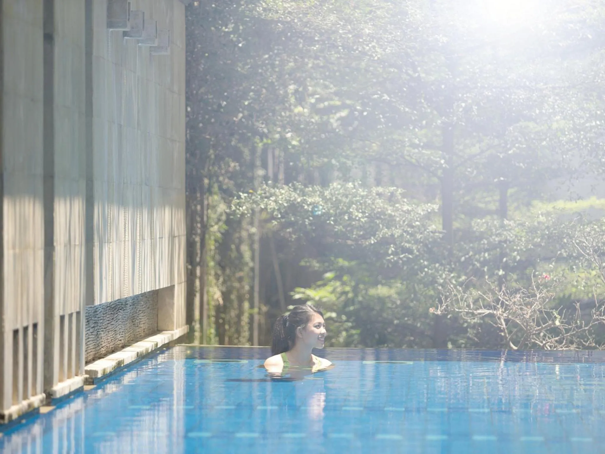 Swimming pool in Novotel Bandung