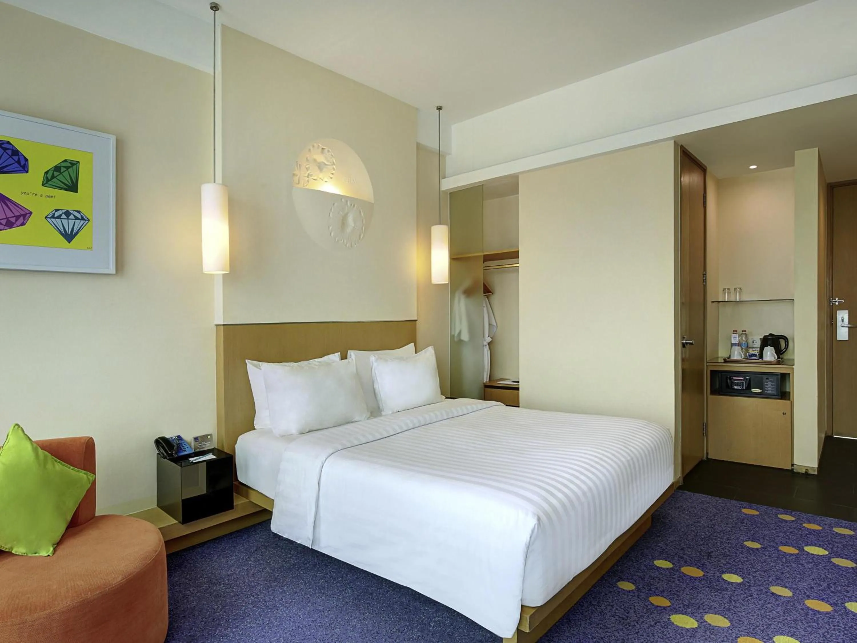 Bedroom, Bed in Novotel Bandung