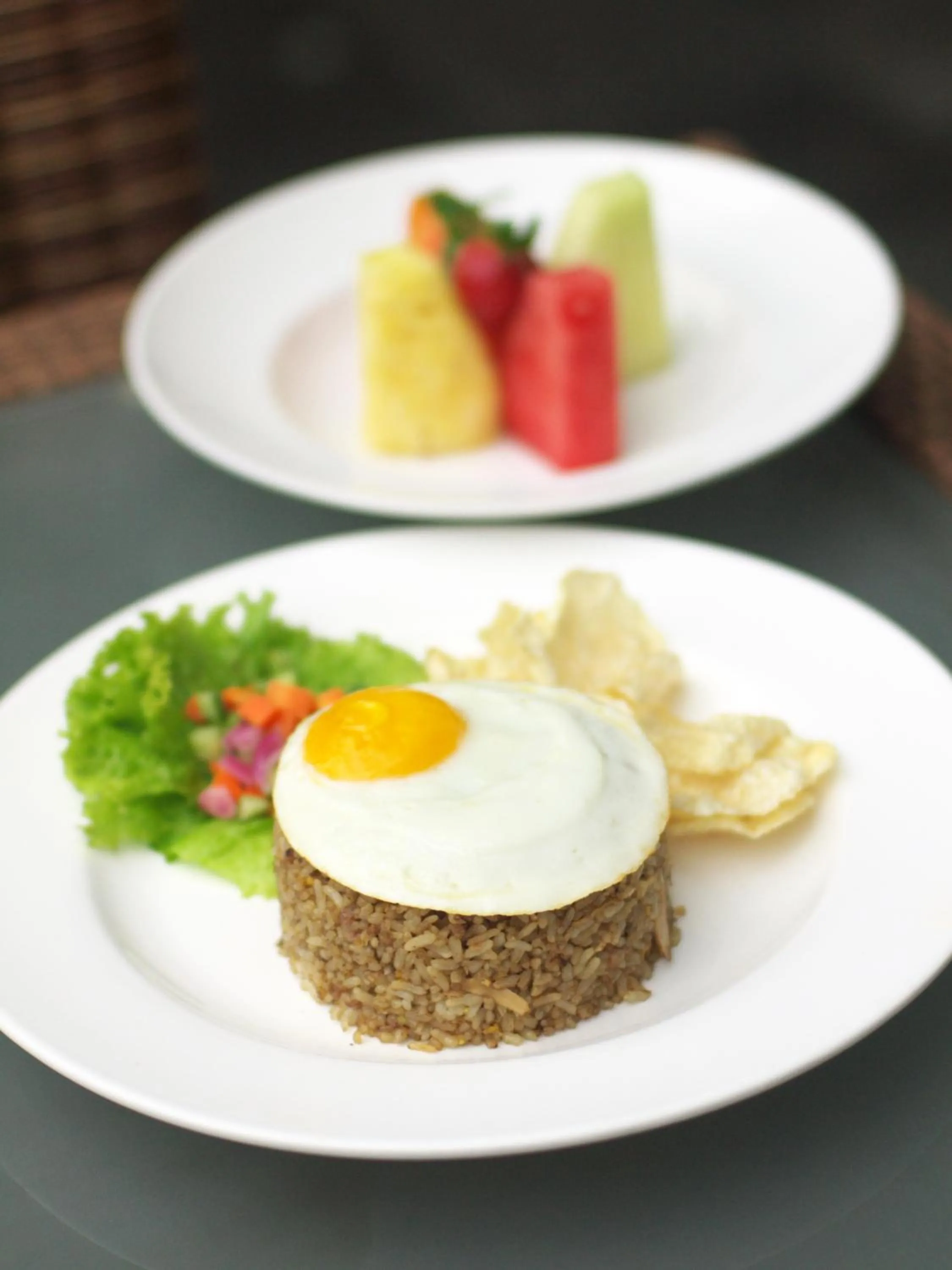 Asian breakfast in Novotel Bandung