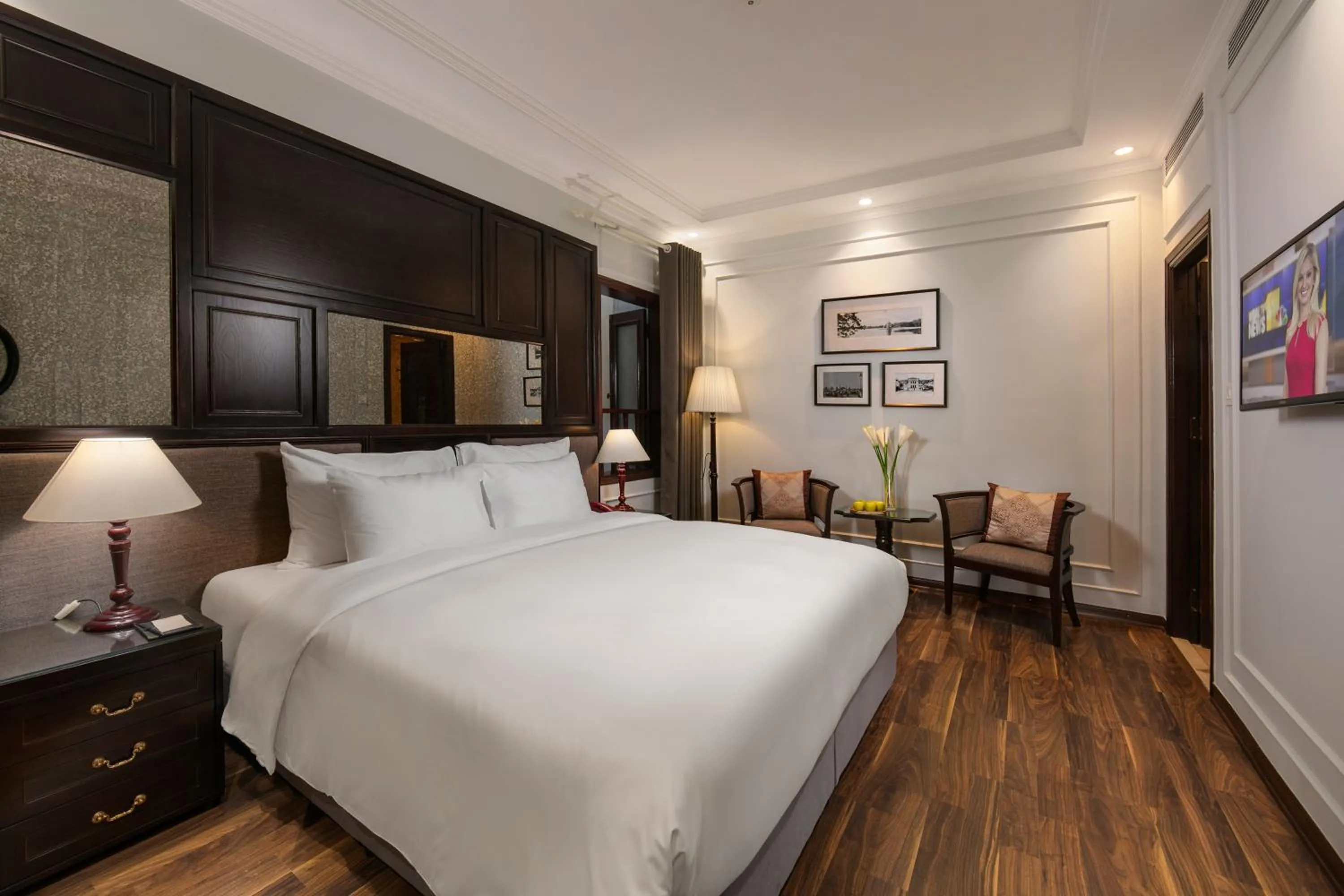 Bedroom, Bed in Hong Ngoc Dynastie Boutique Hotel & Spa