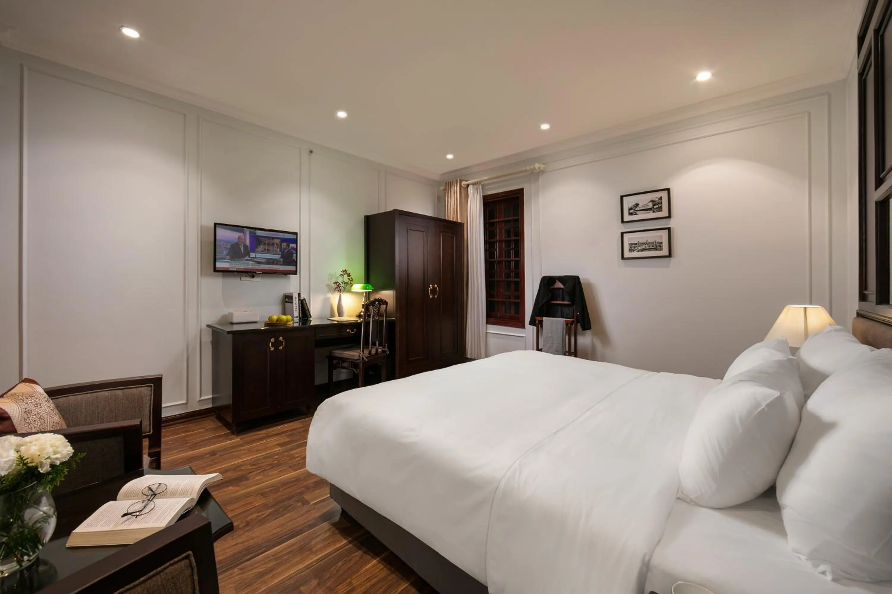 Bedroom, Bed in Hong Ngoc Dynastie Boutique Hotel & Spa