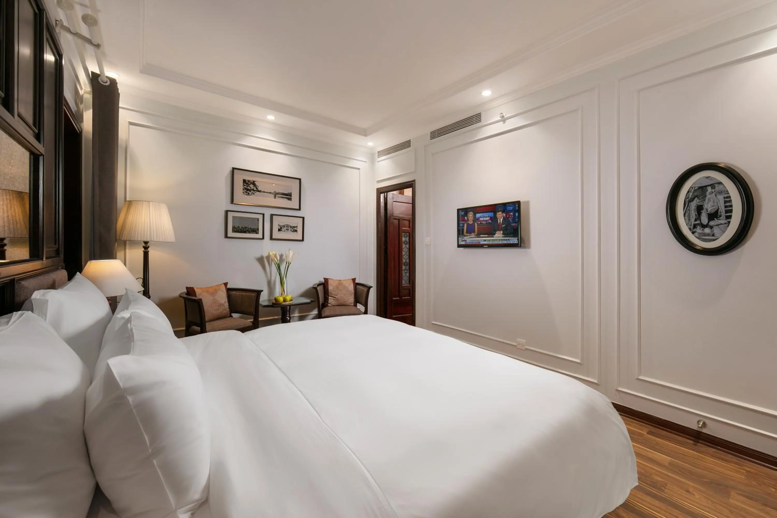 Bedroom, Bed in Hong Ngoc Dynastie Boutique Hotel & Spa