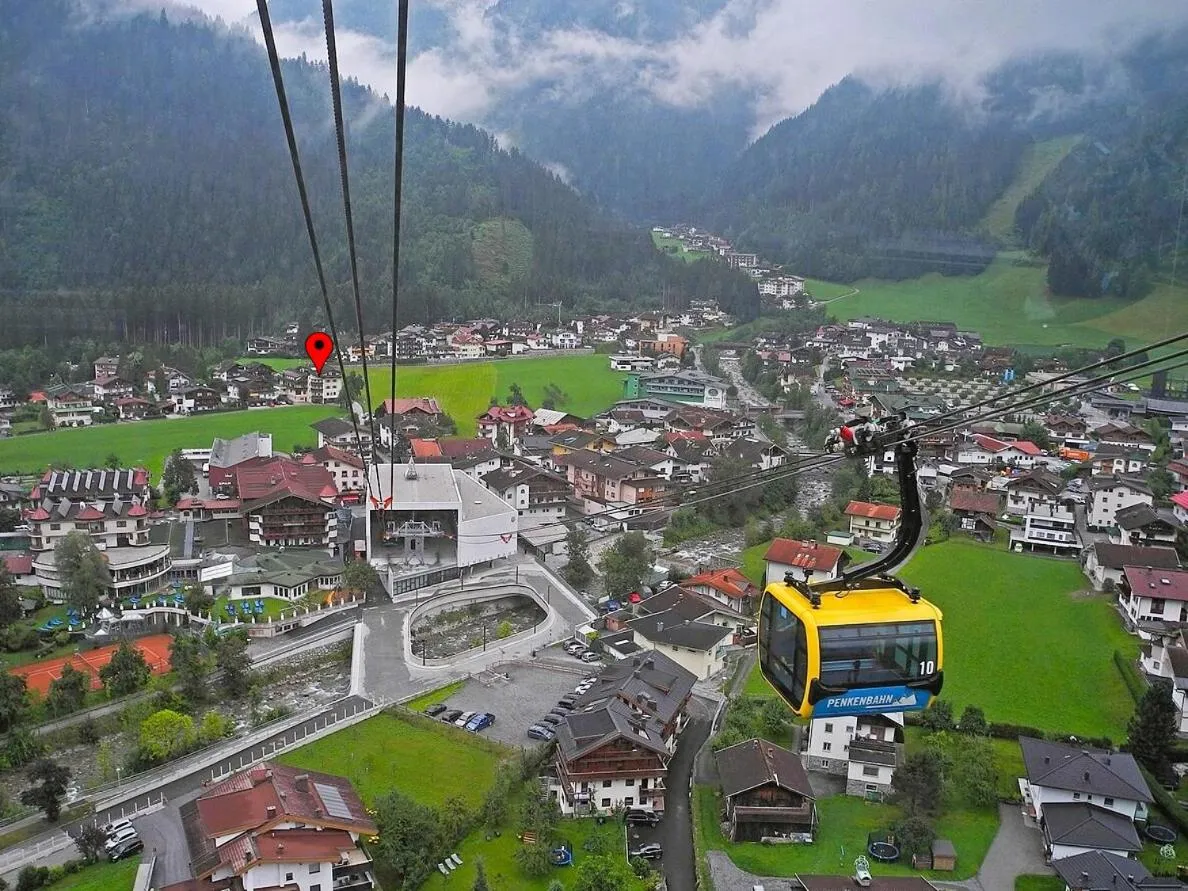 Mountain view in Hotel Waldheim Garni