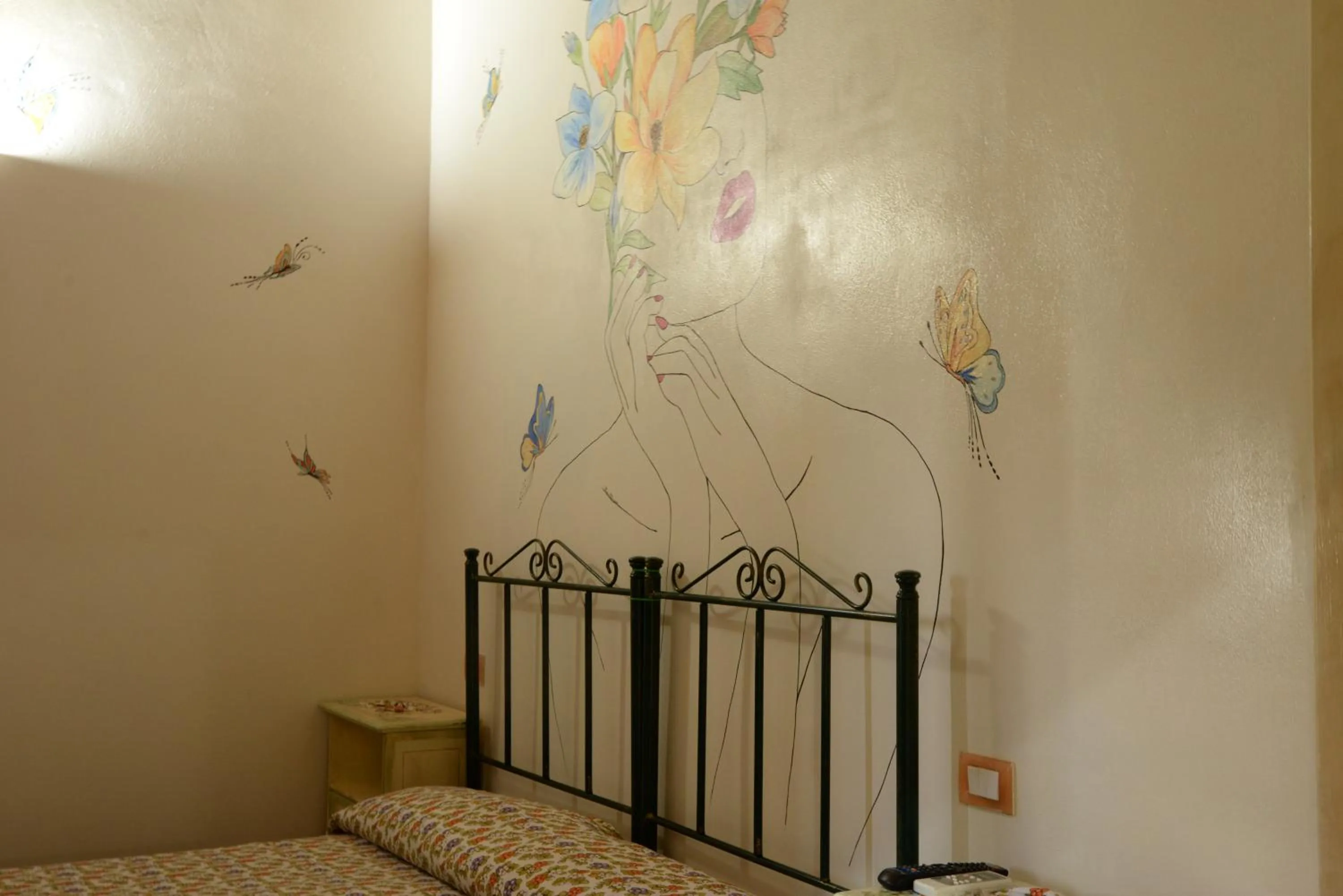 Bed in Hotel Ristorante Termitito