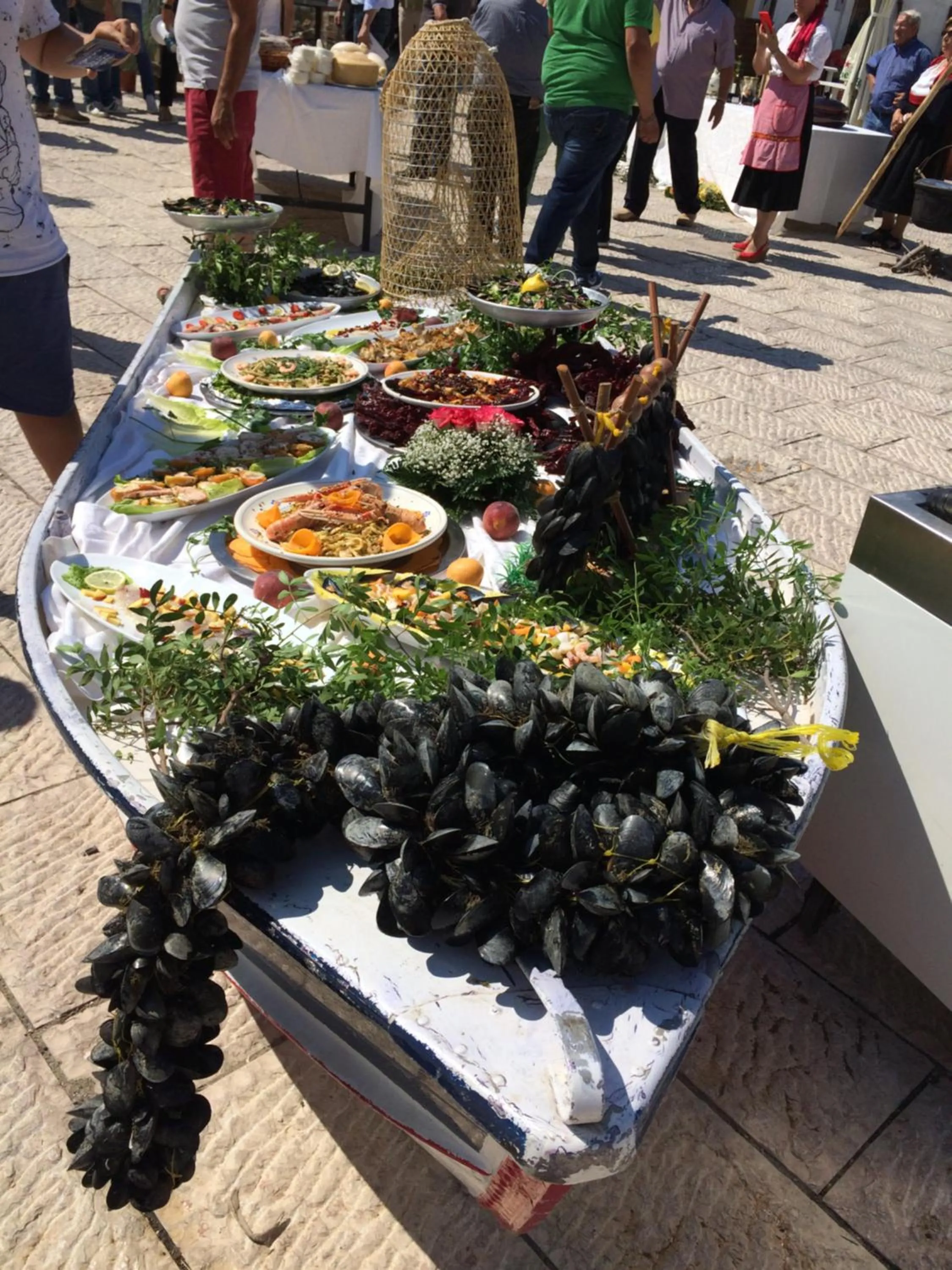 Decorative detail in Hotel Ristorante Termitito