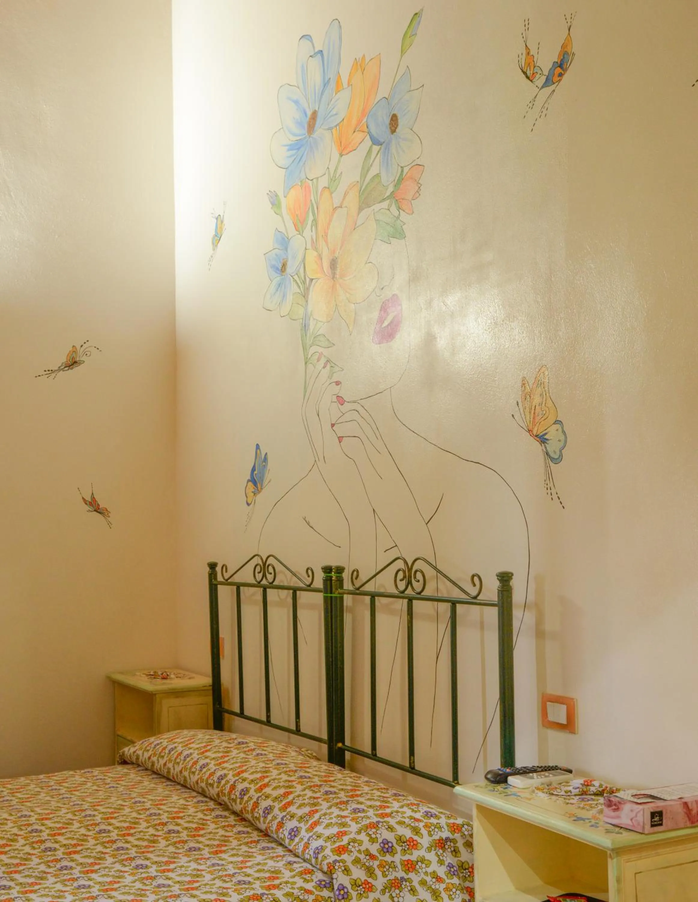 Bed in Hotel Ristorante Termitito