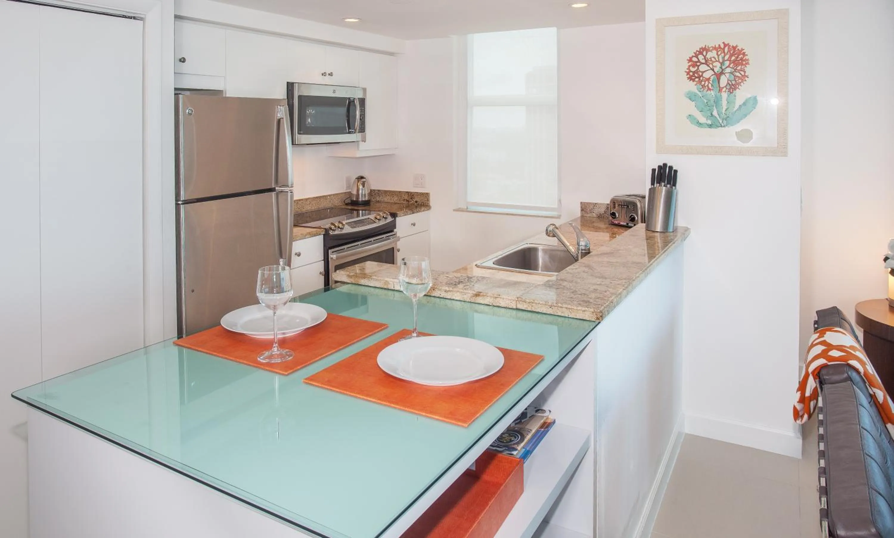 Kitchen or kitchenette in Residences by Miami Vacation Rentals