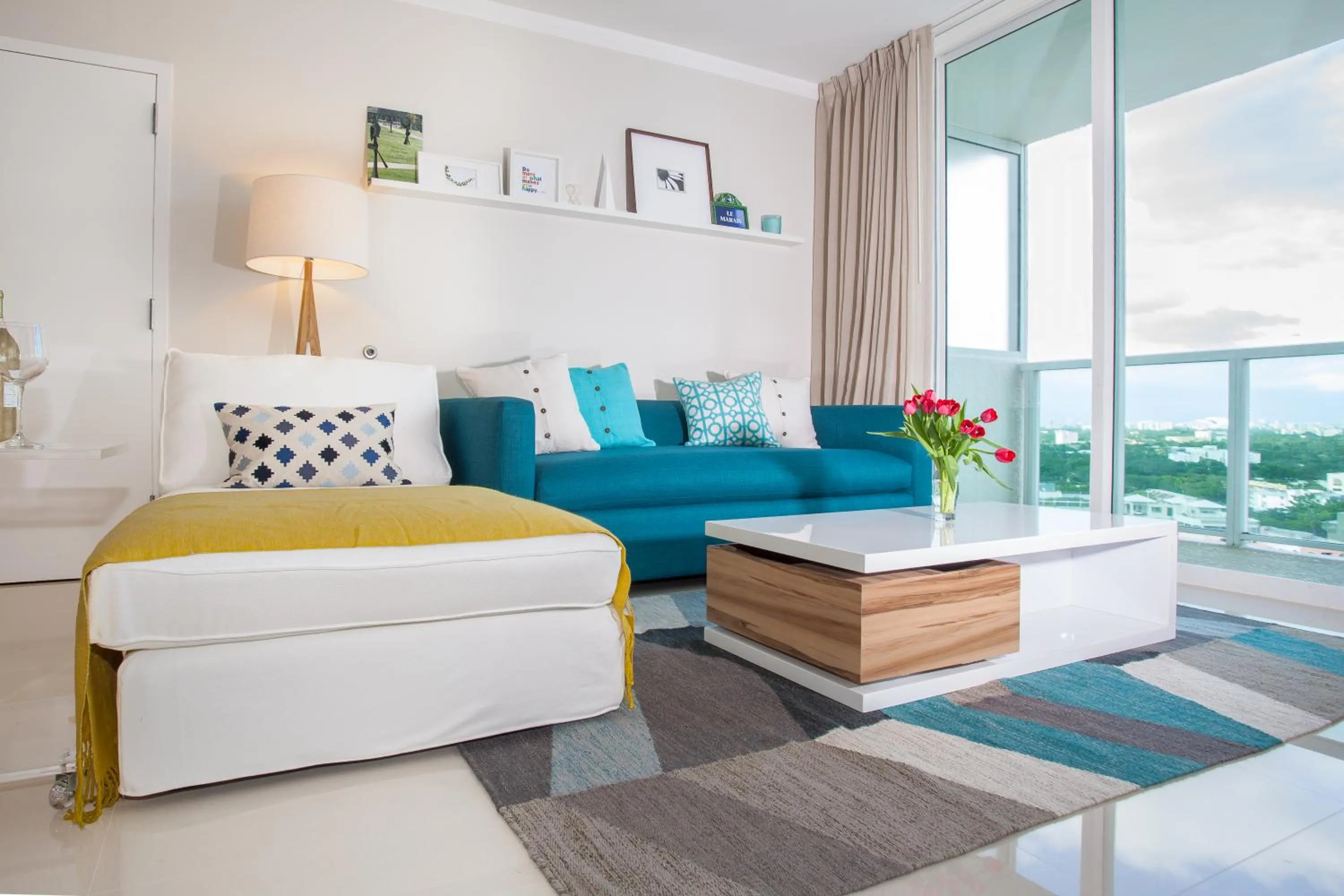 Living room in Residences by Miami Vacation Rentals