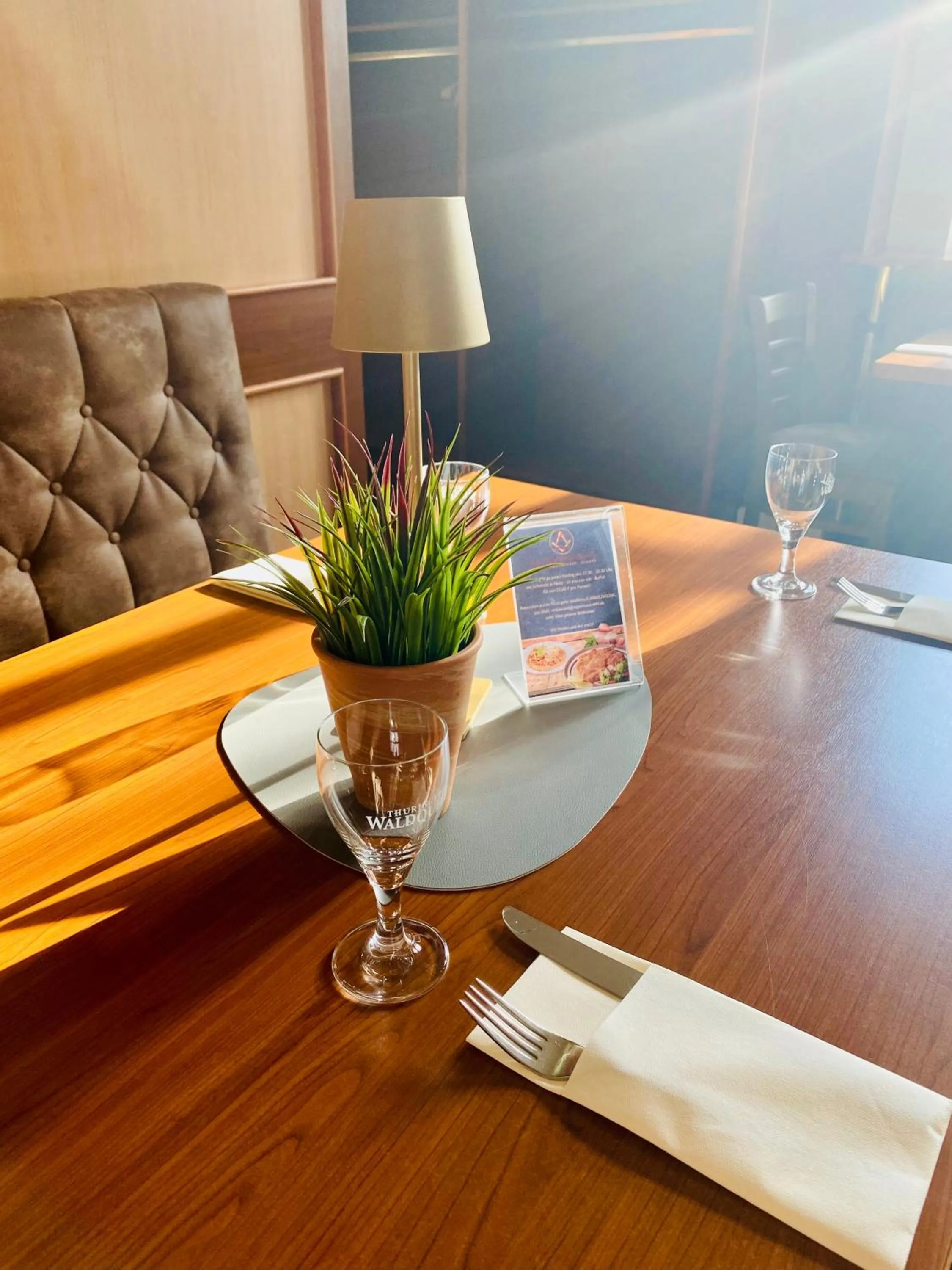 Restaurant/places to eat in Gästehaus Weidenmühle