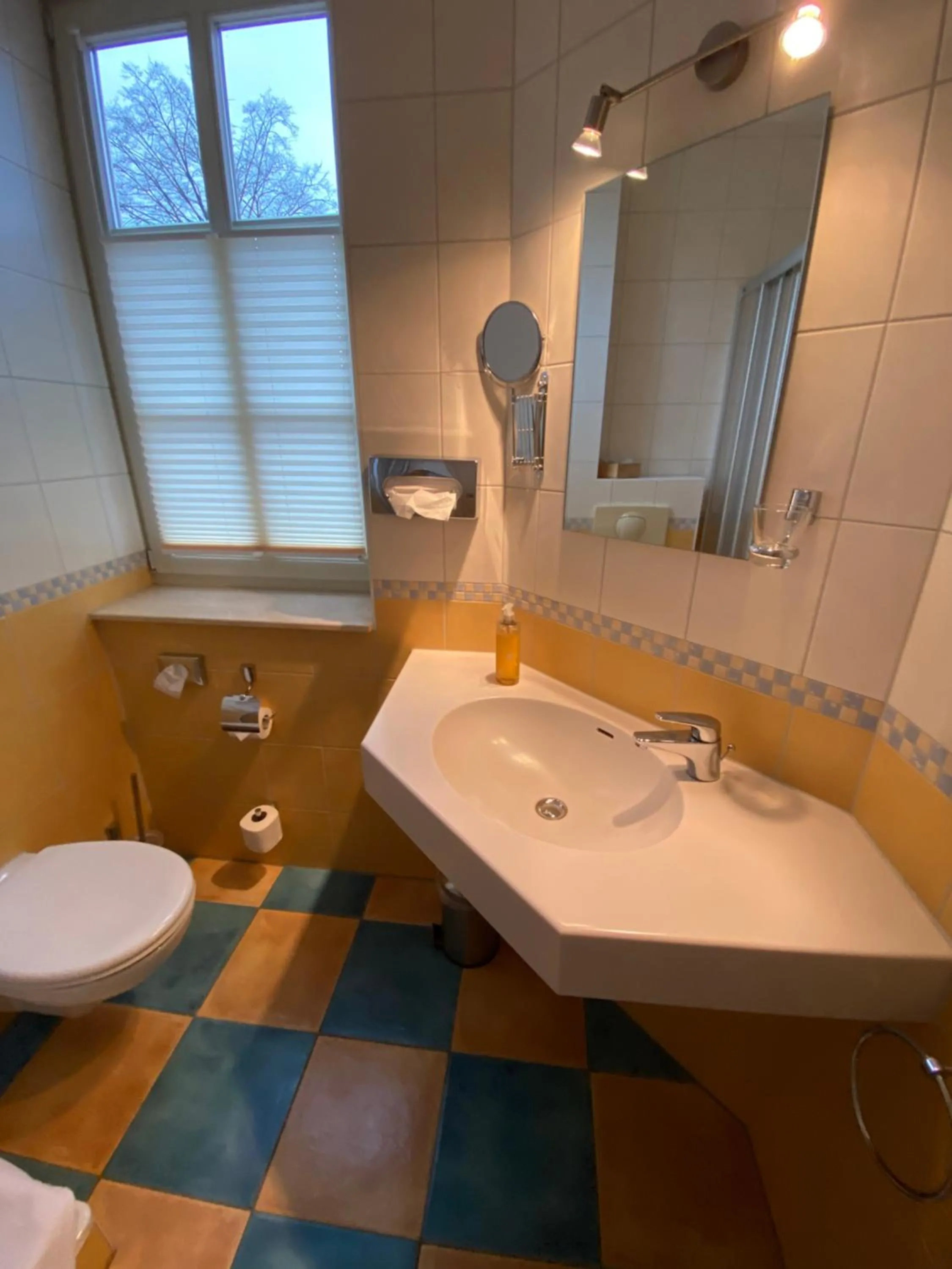 Bathroom in Gästehaus Weidenmühle