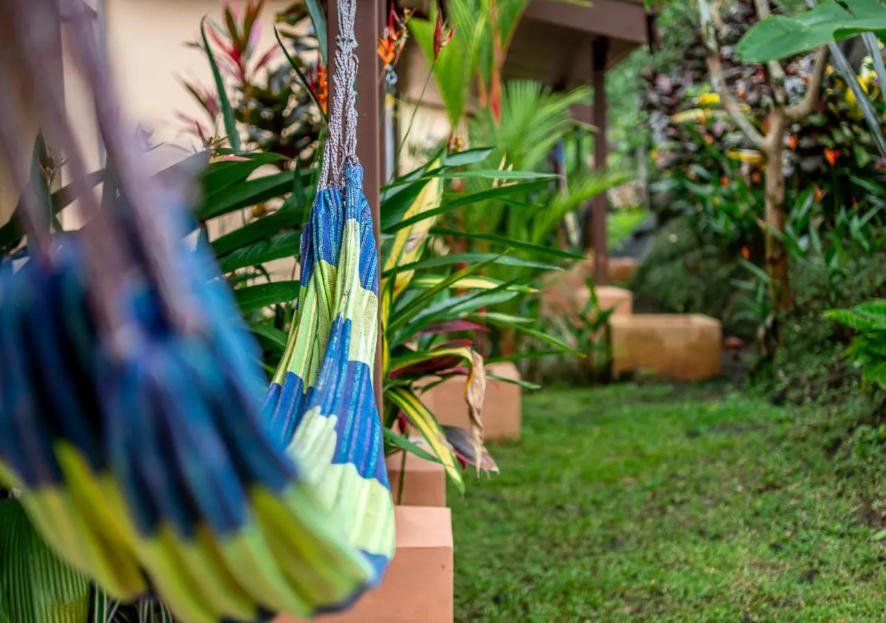 Garden in Aunty Arenal Lodge