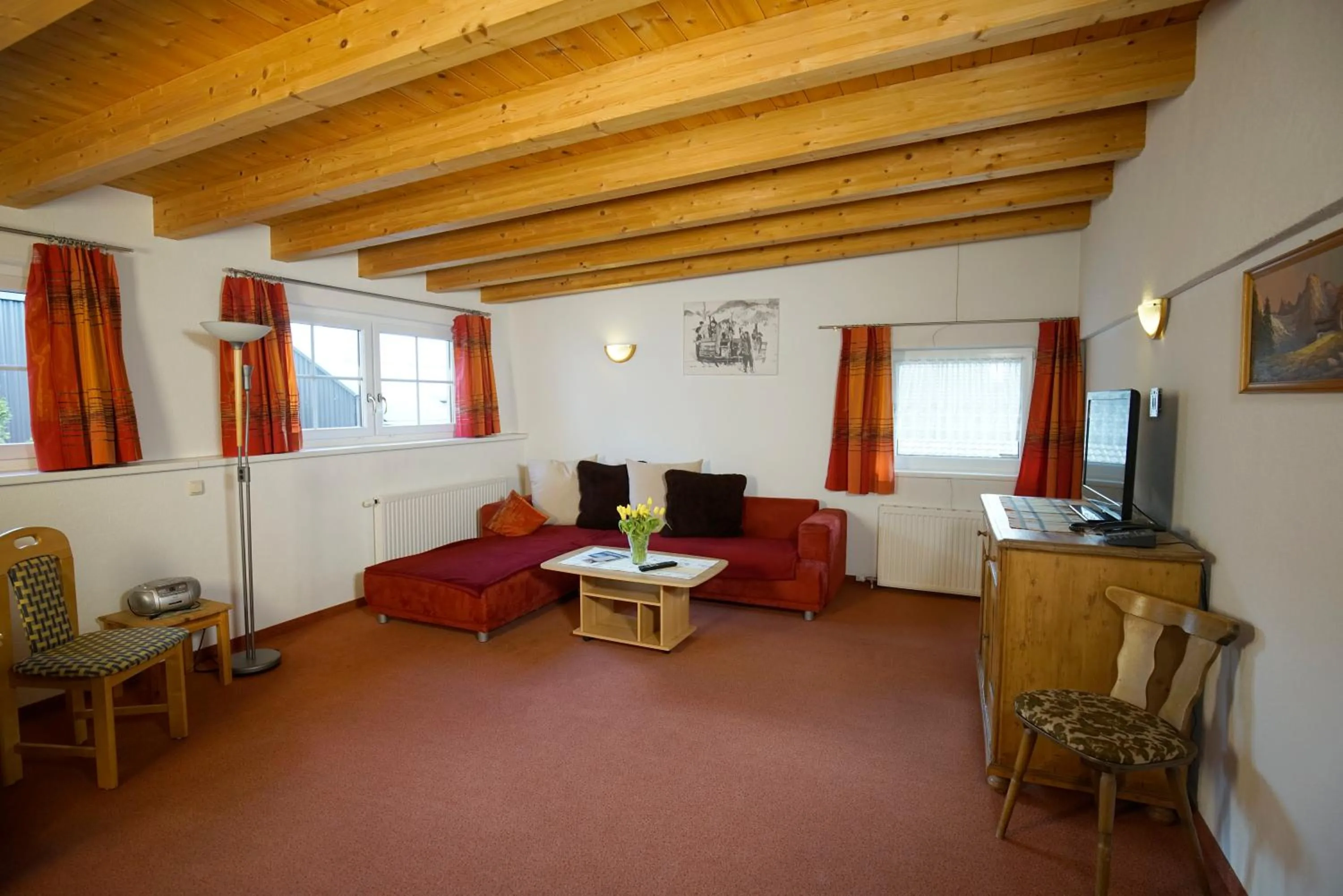 Living room in Alpenstern rooms & suites